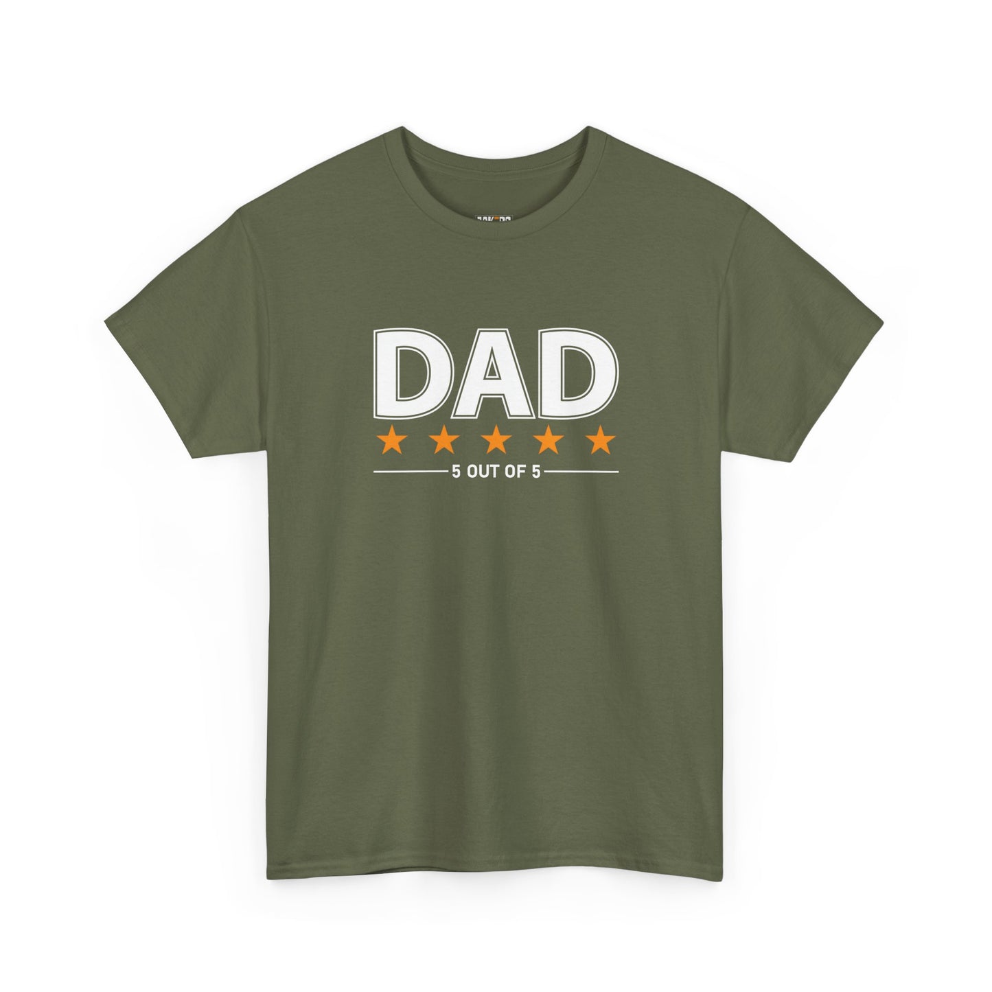 Father's Day Unisex Tee - 5 Stars Dad T-shirt