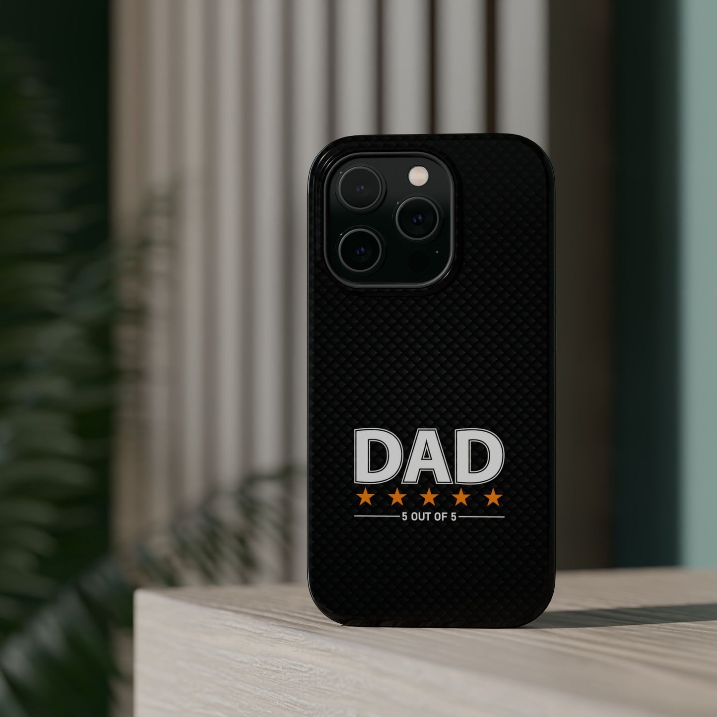 Dad 5 Out of 5 Stars Magnetic Phone Case