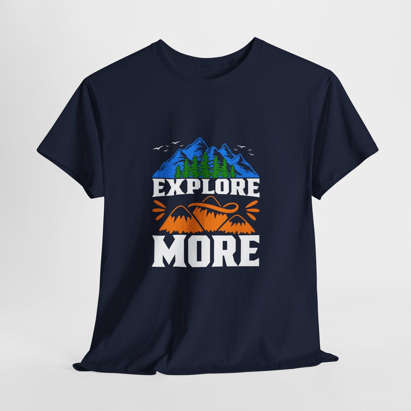 Explore More Adventure Tee - Unisex Heavy Cotton T-Shirt