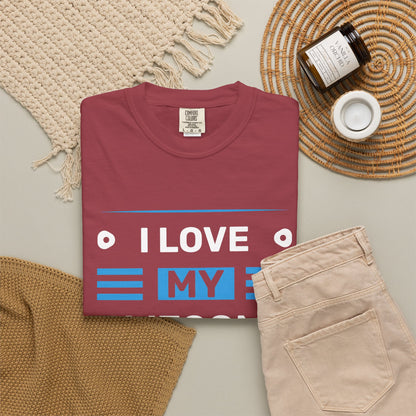 I Love My Awesome Wife T-Shirt — Romantic Gift for Husband to Wife