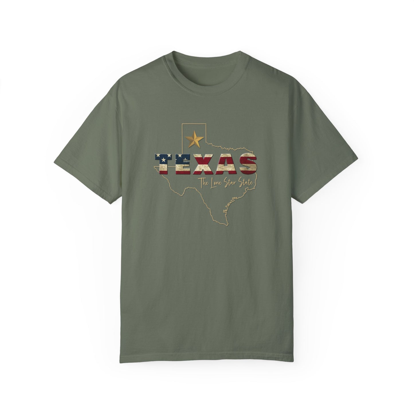 The Lone Star State Unisex Garment-Dyed T-shirt