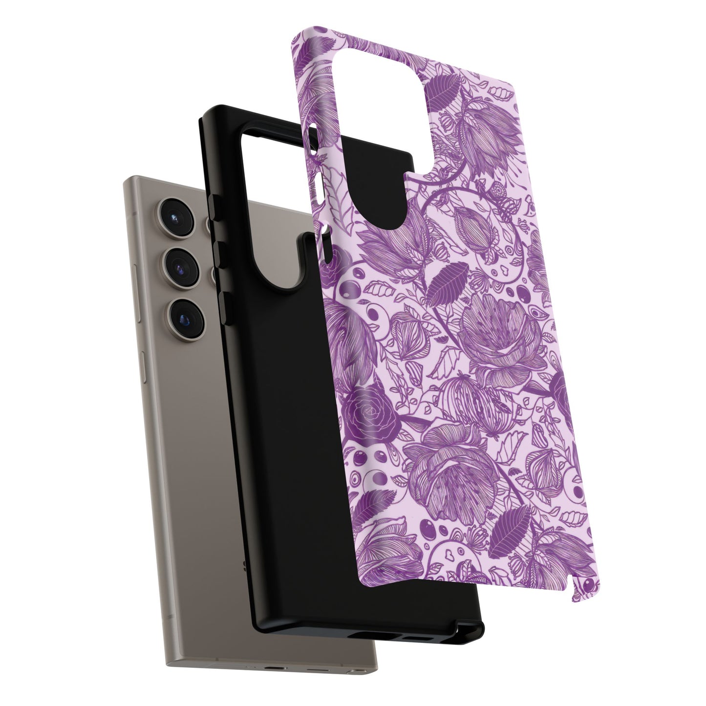 Graphical Garden: Purple Edition Tough Cases