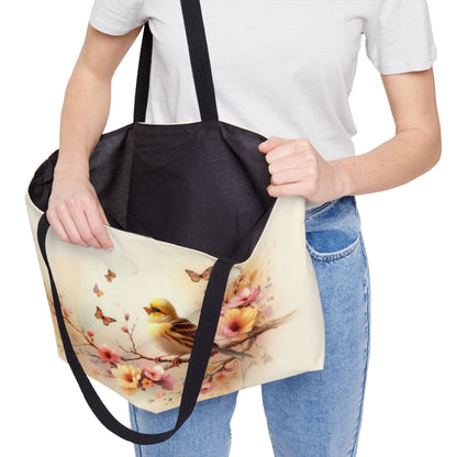 Blooming Melody Tote Bag