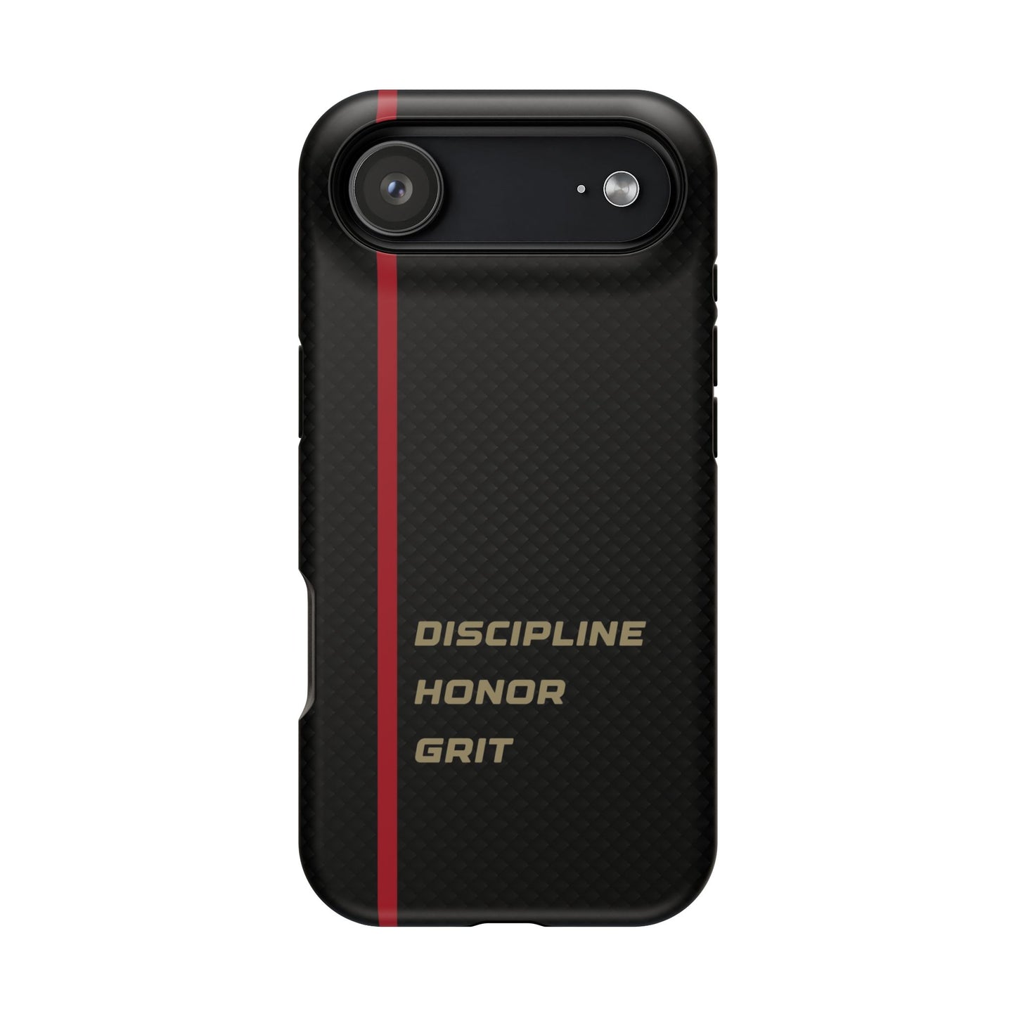 Discipline, Honor, Grit Impact-Resistant Phone Case