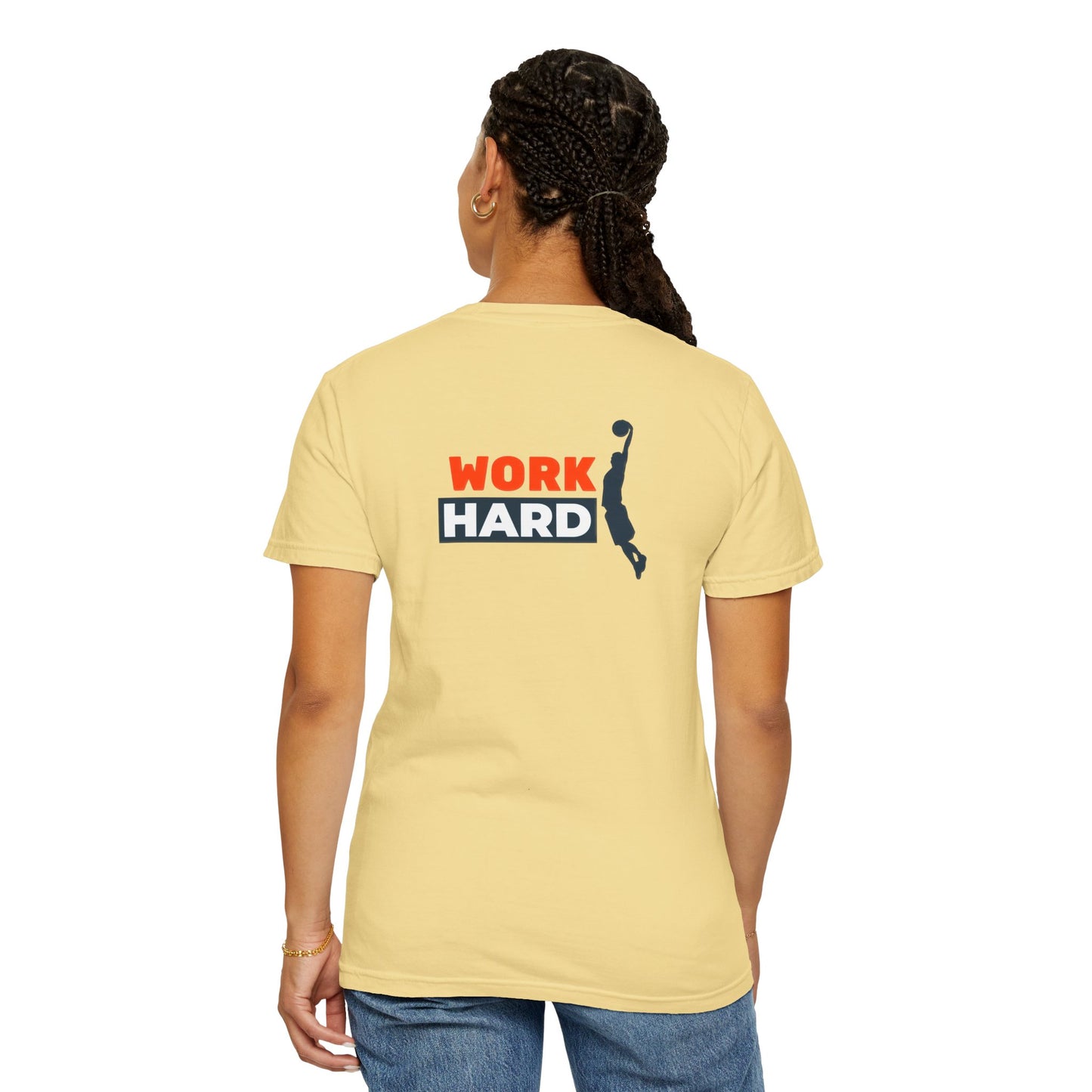 Work Hard Unisex Garment-Dyed T-shirt