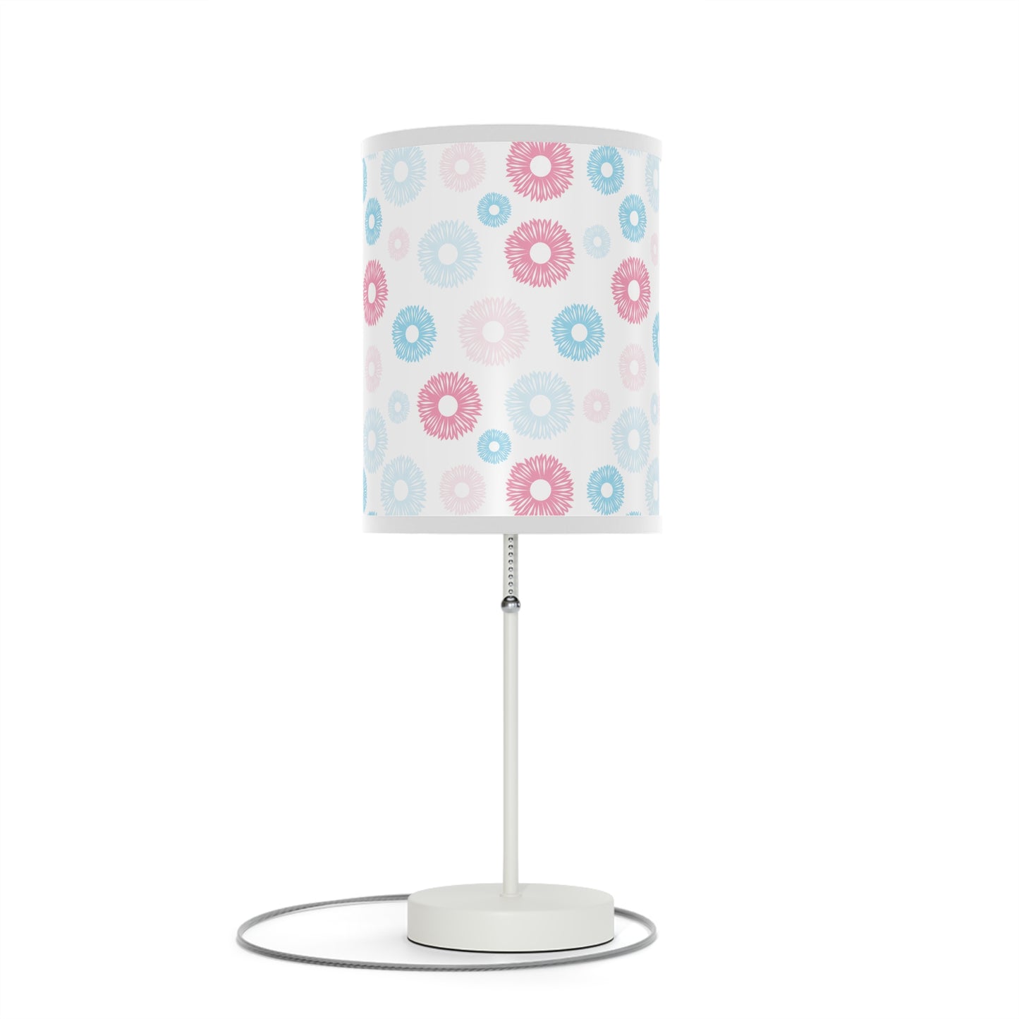 Floral Embrace Lamp on a Stand, US|CA plug / White