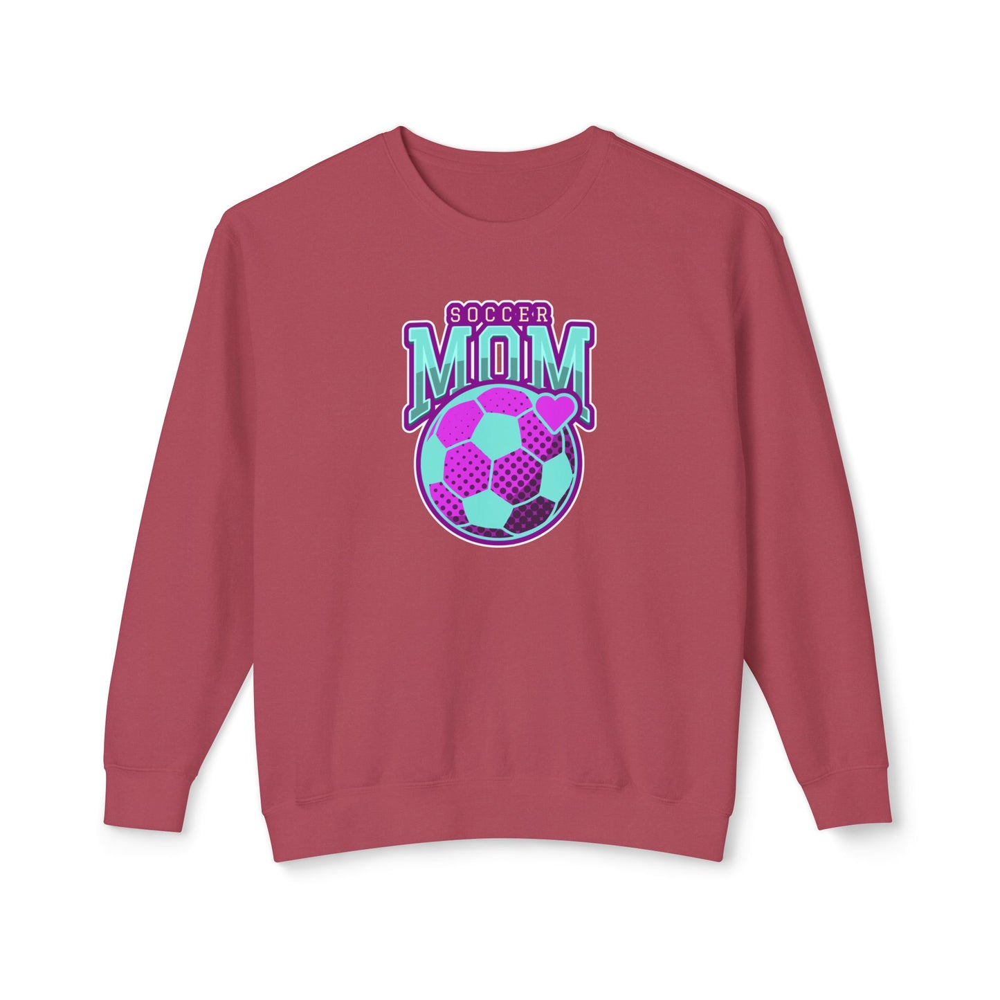 Soccer Mom Unisex Lightweight Crewneck Sweatshirt