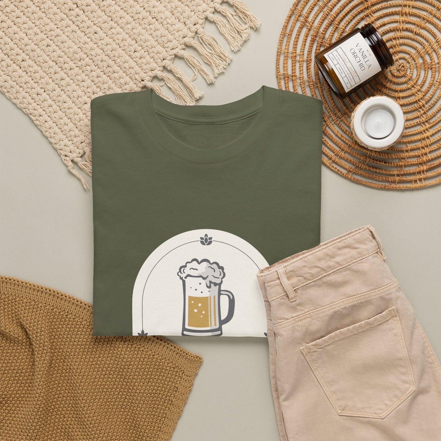 I Give In To Beer Pressure Unisex Heavy Cotton Tee