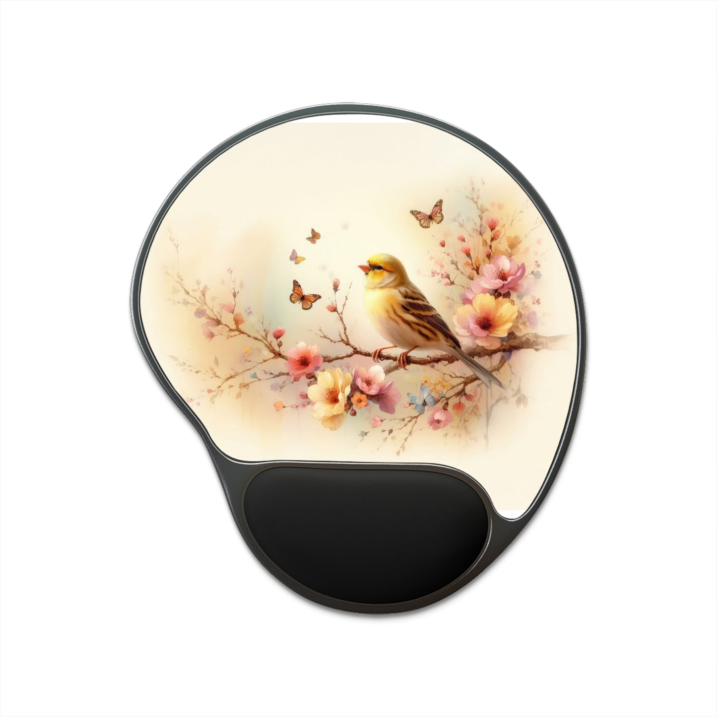 Blooming Melody Ergonomic Mouse Pad