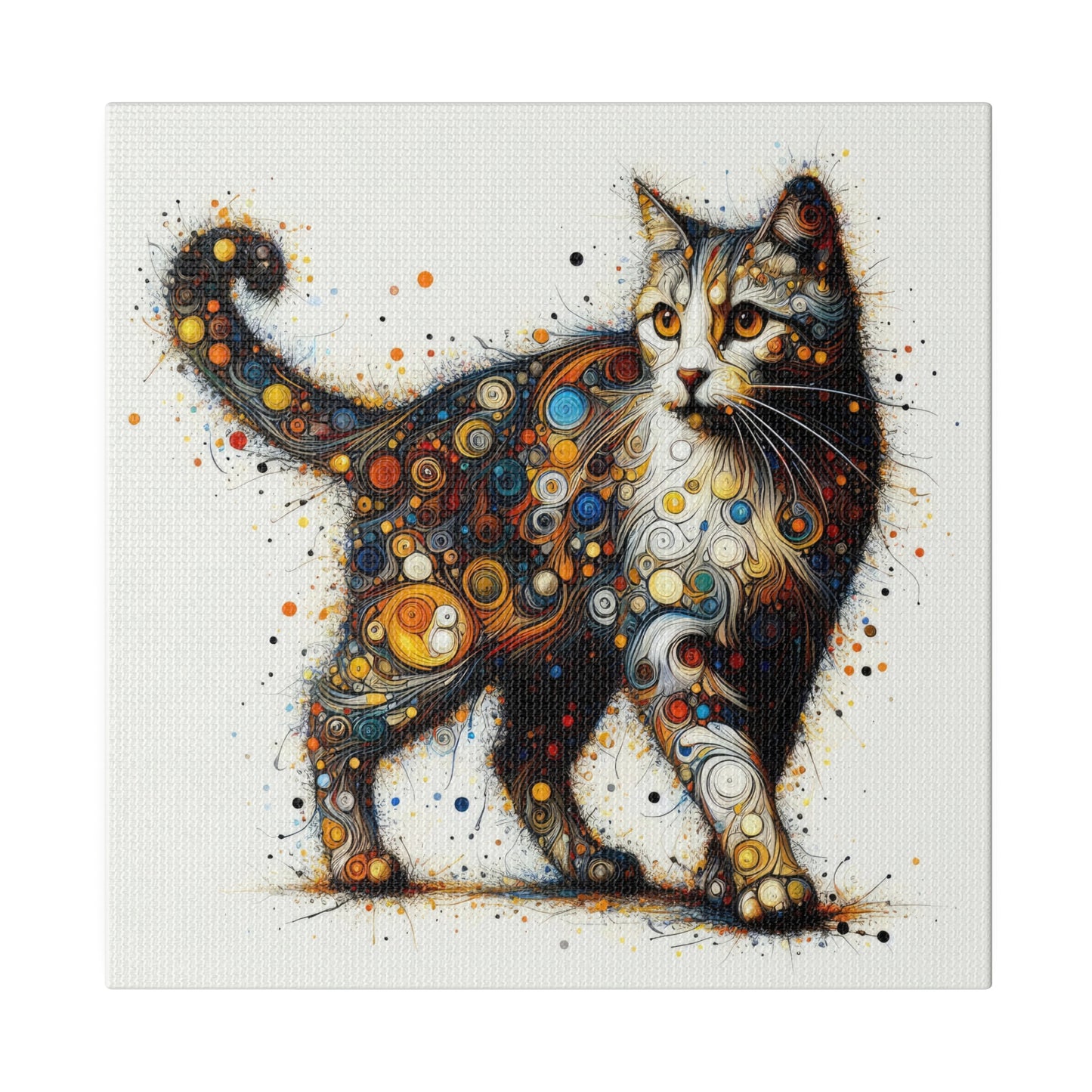 Purrfect Expression Matte Canvas, Stretched, 0.75"