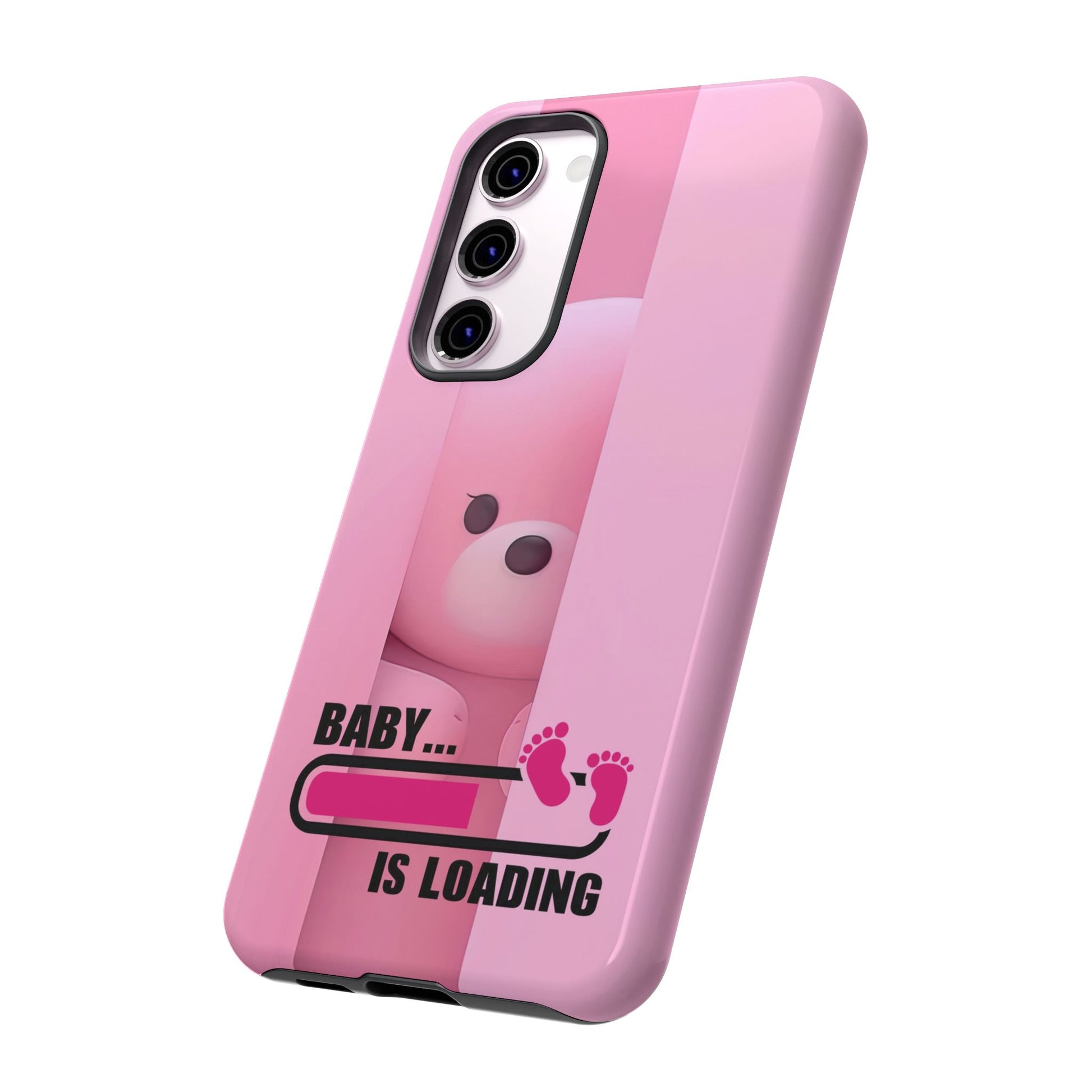Cute Baby Loading Tough Case - Expecting Parents Accessory