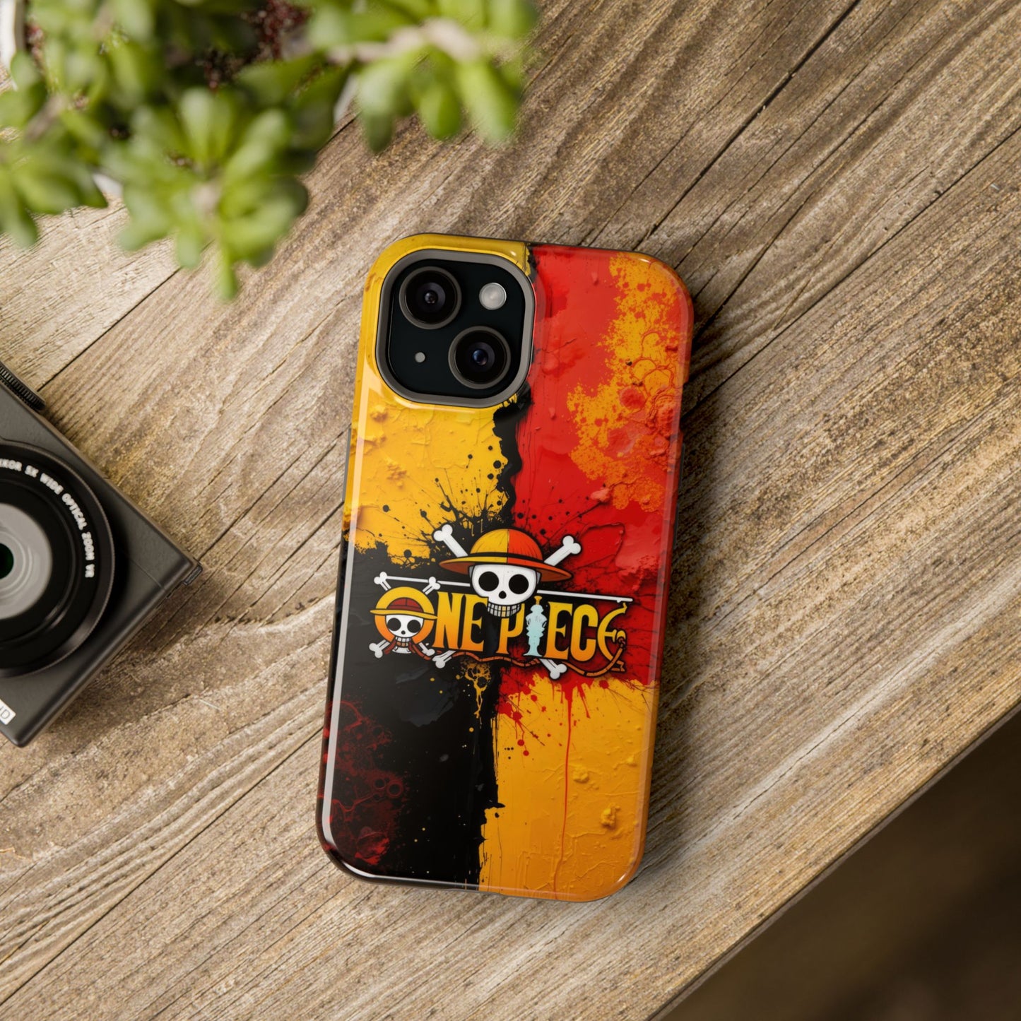 One Piece Vibrant Magnetic iPhone Cases, Anime Accessories