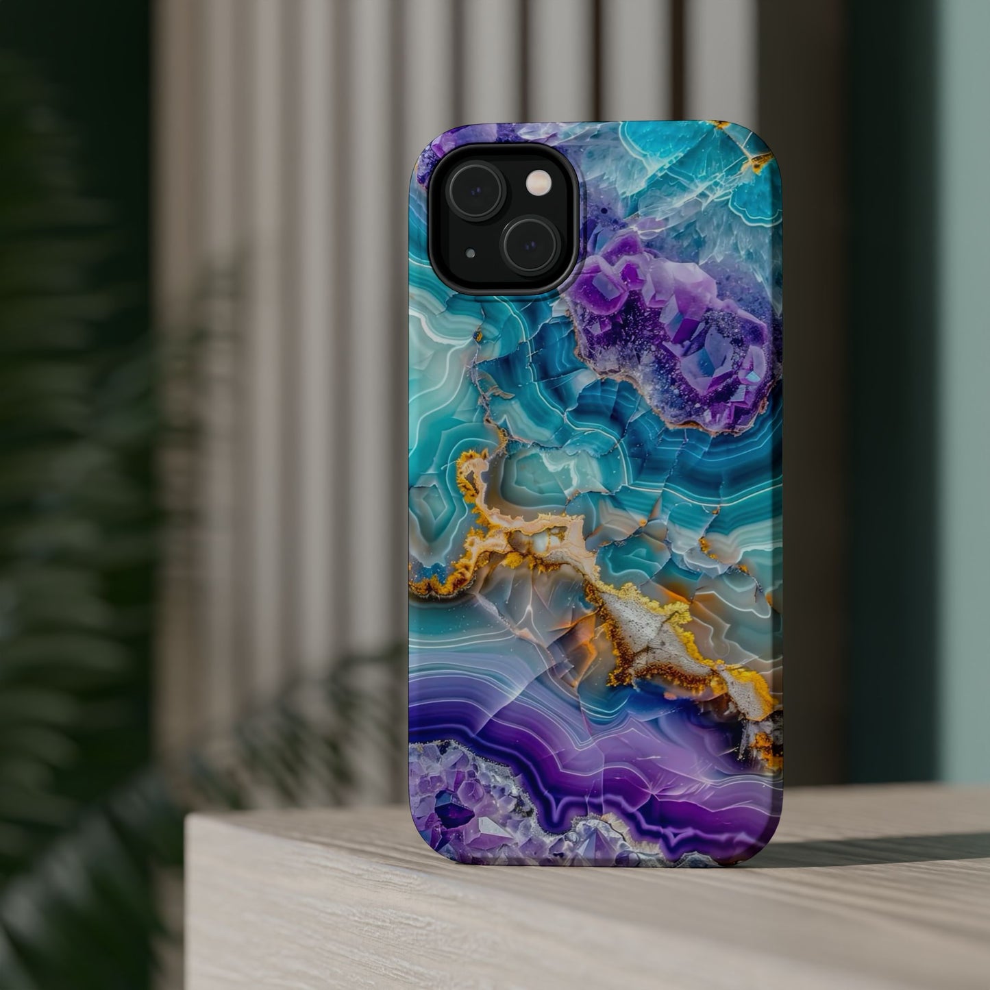 Turquoise Veil Magnetic Phone Case