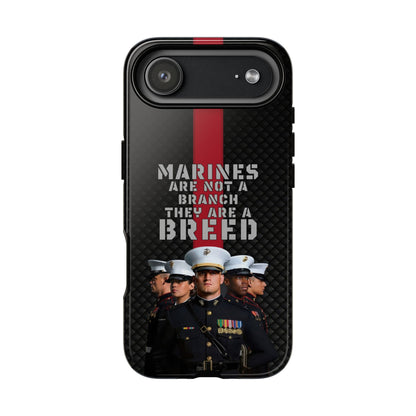 Marine Corps Tough iPhone Case - Proud Military Supporter