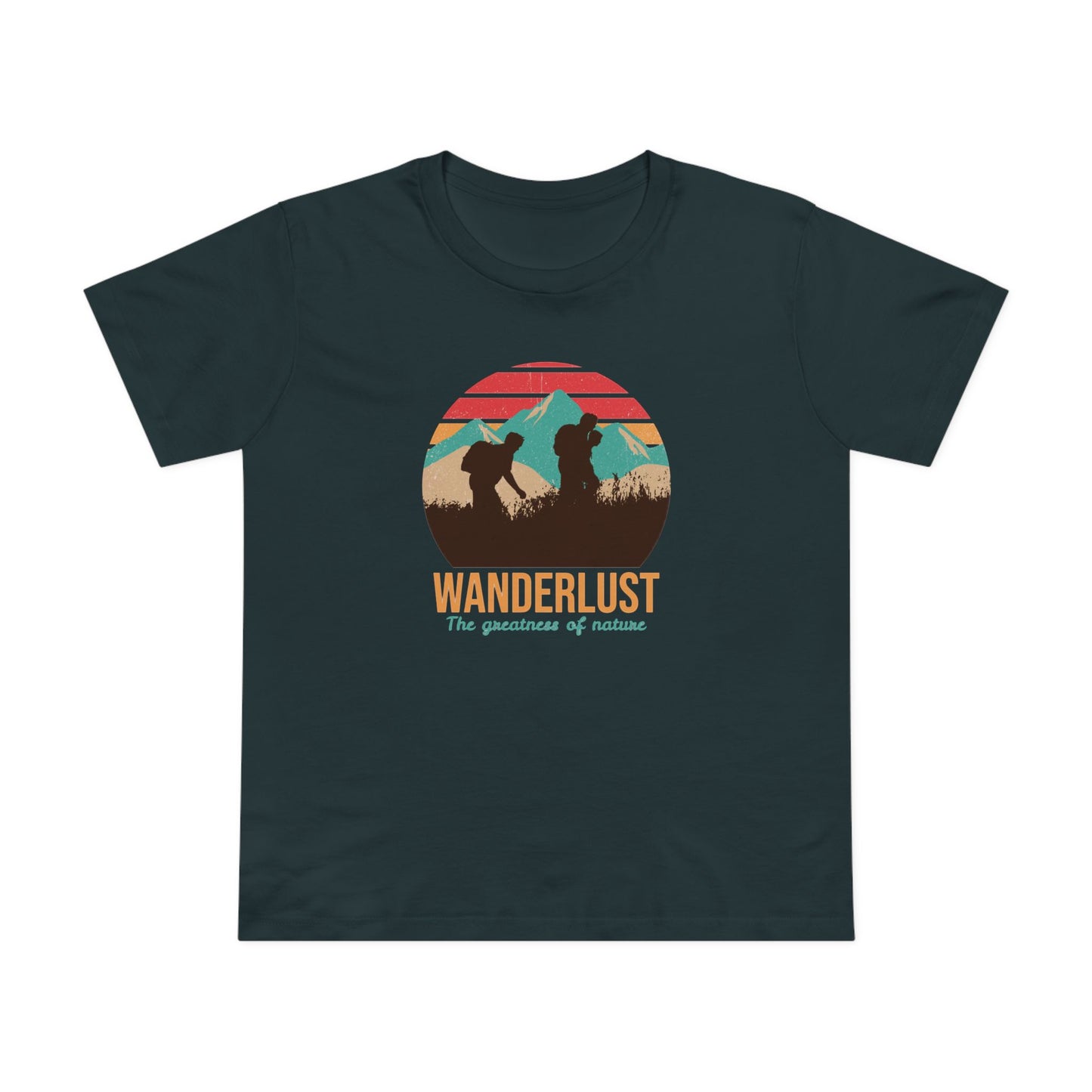 Wanderlust The Greatness Of Nature  Women’s Maple Tee