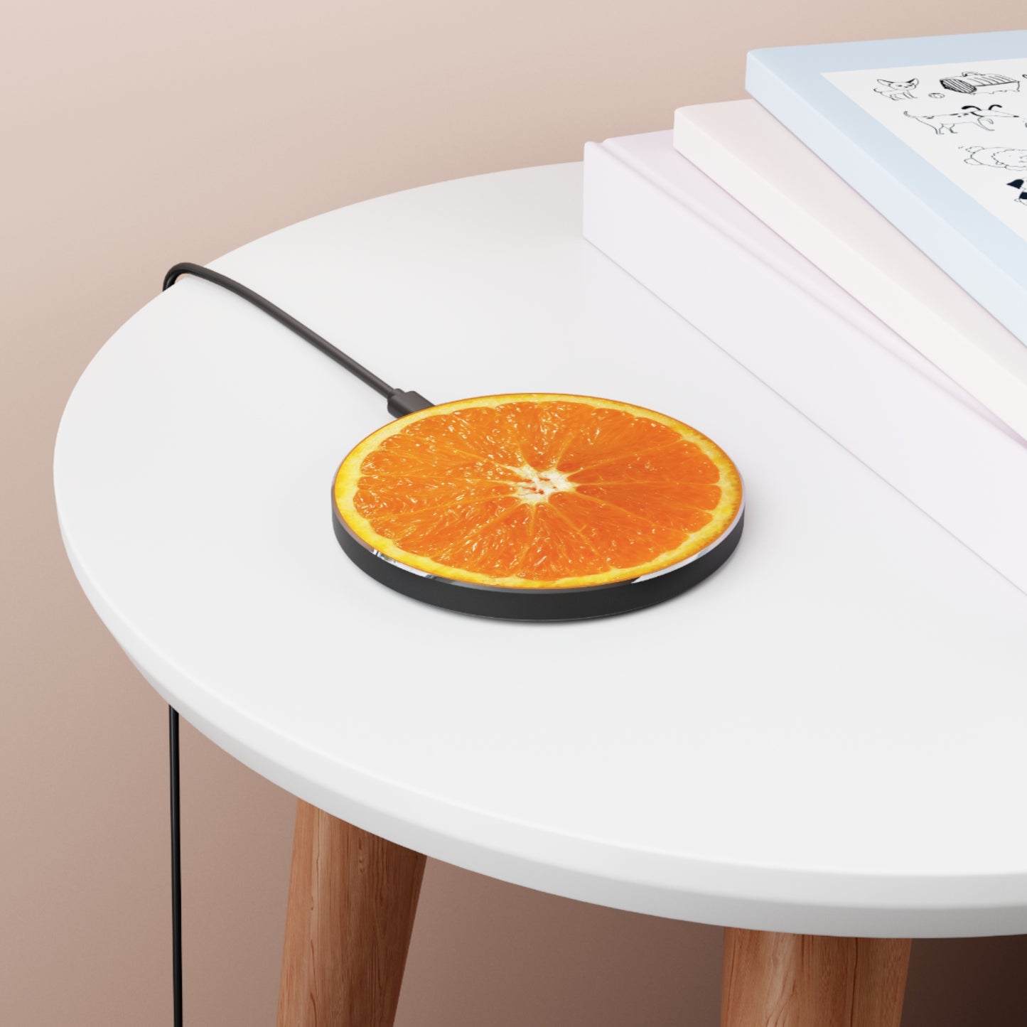 Orange Wireless Charger