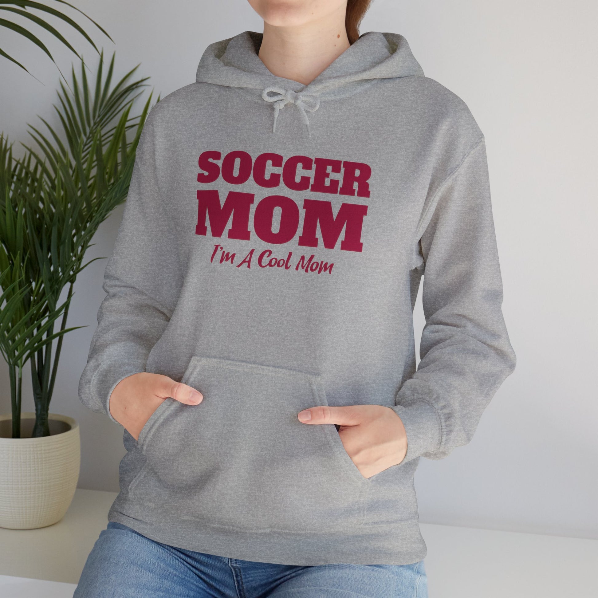 Soccer Mom I'm A Cool Mom Hooded Sweatshirt