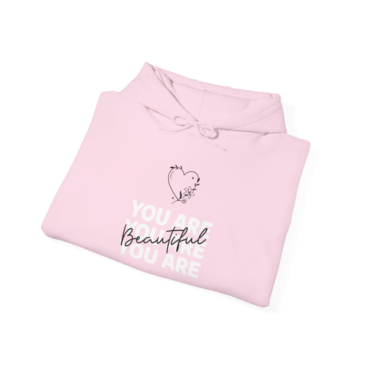 You Are Beautiful Unisex Heavy Blend™ Hooded Sweatshirt