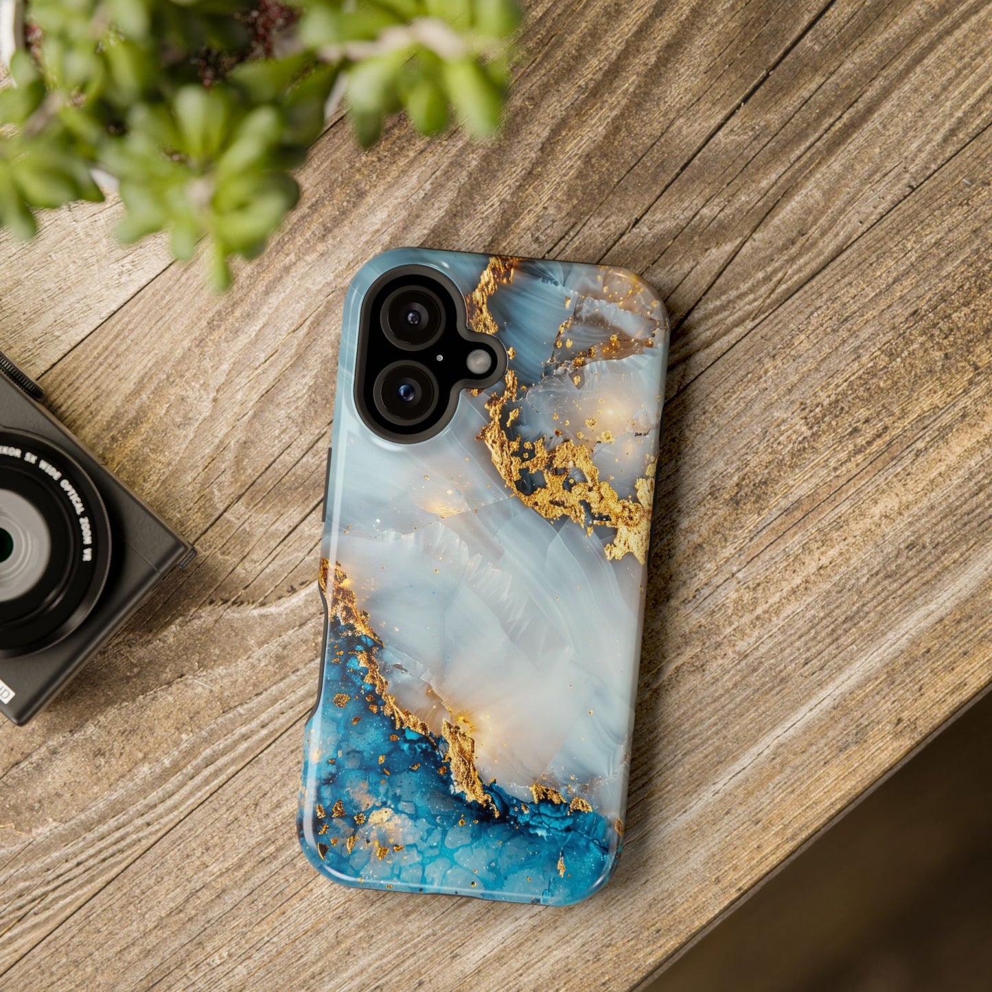 Marble Luxe Magnetic iPhone Cases, Elegant Design