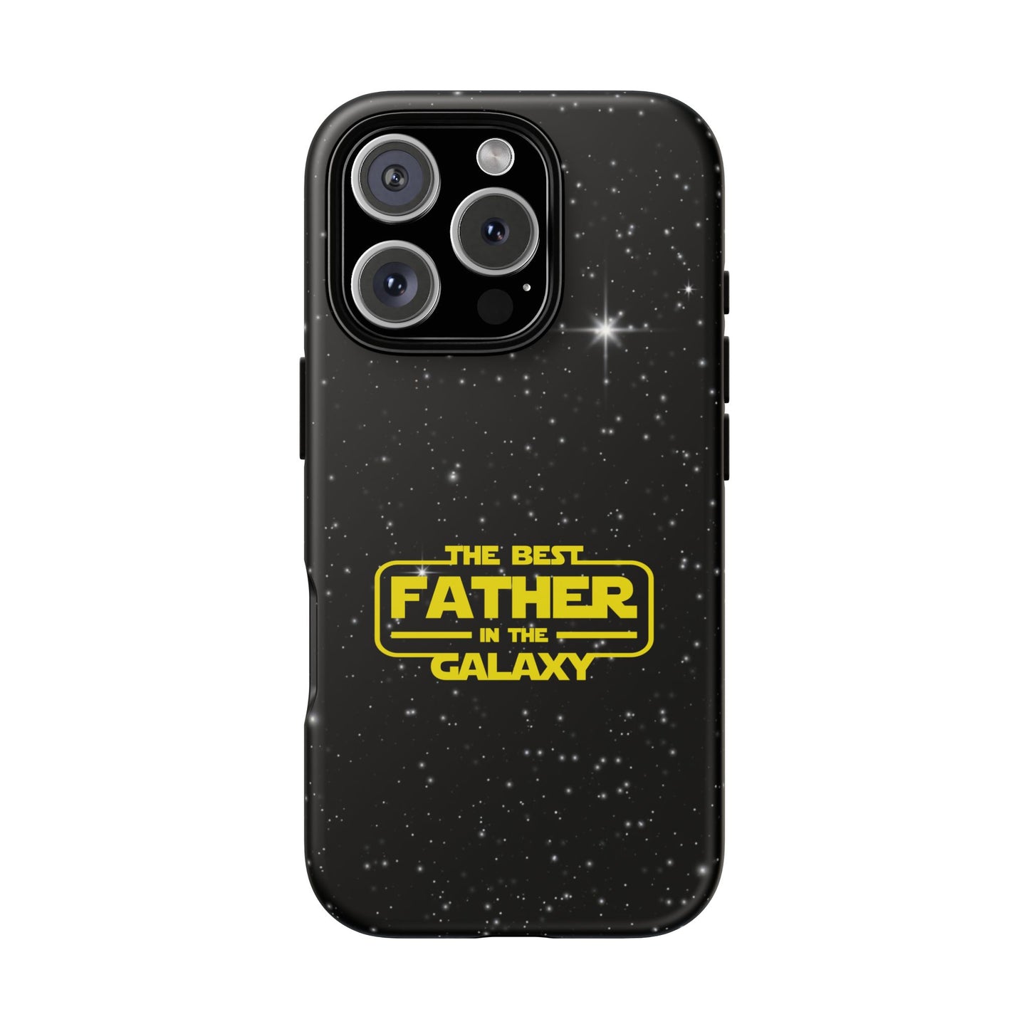 Galaxy-Themed iPhone Tough Case - Perfect Gift for the Best Father