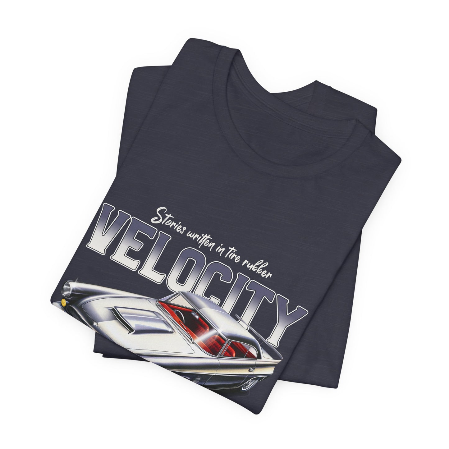 Stories Written In Tire Rubber Velocity Tee