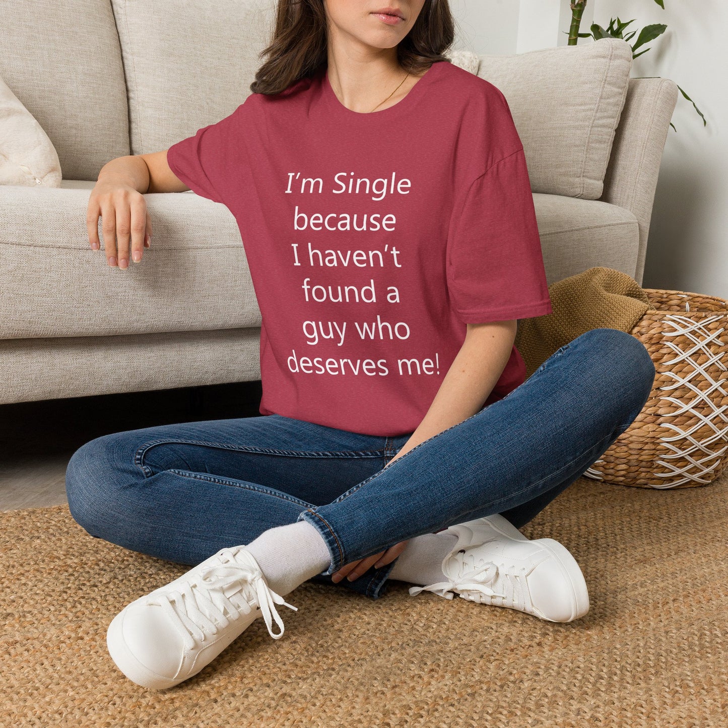 Humorous Dating Shirt, I'm Single