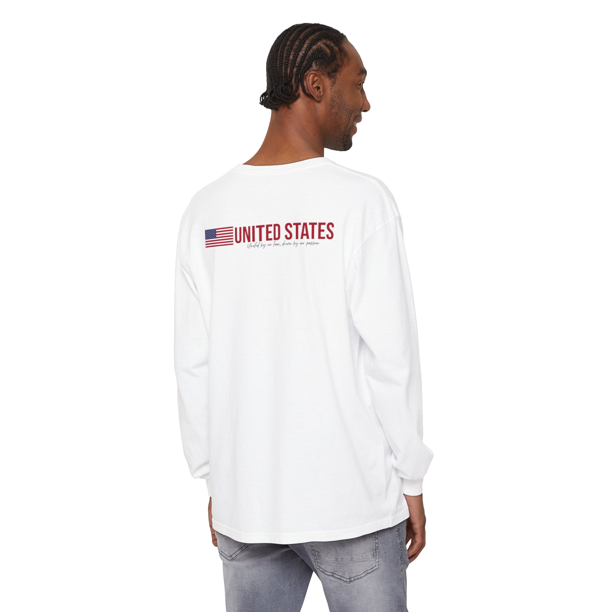 Patriotic Long Sleeve T-Shirt - One Nation, One Dream