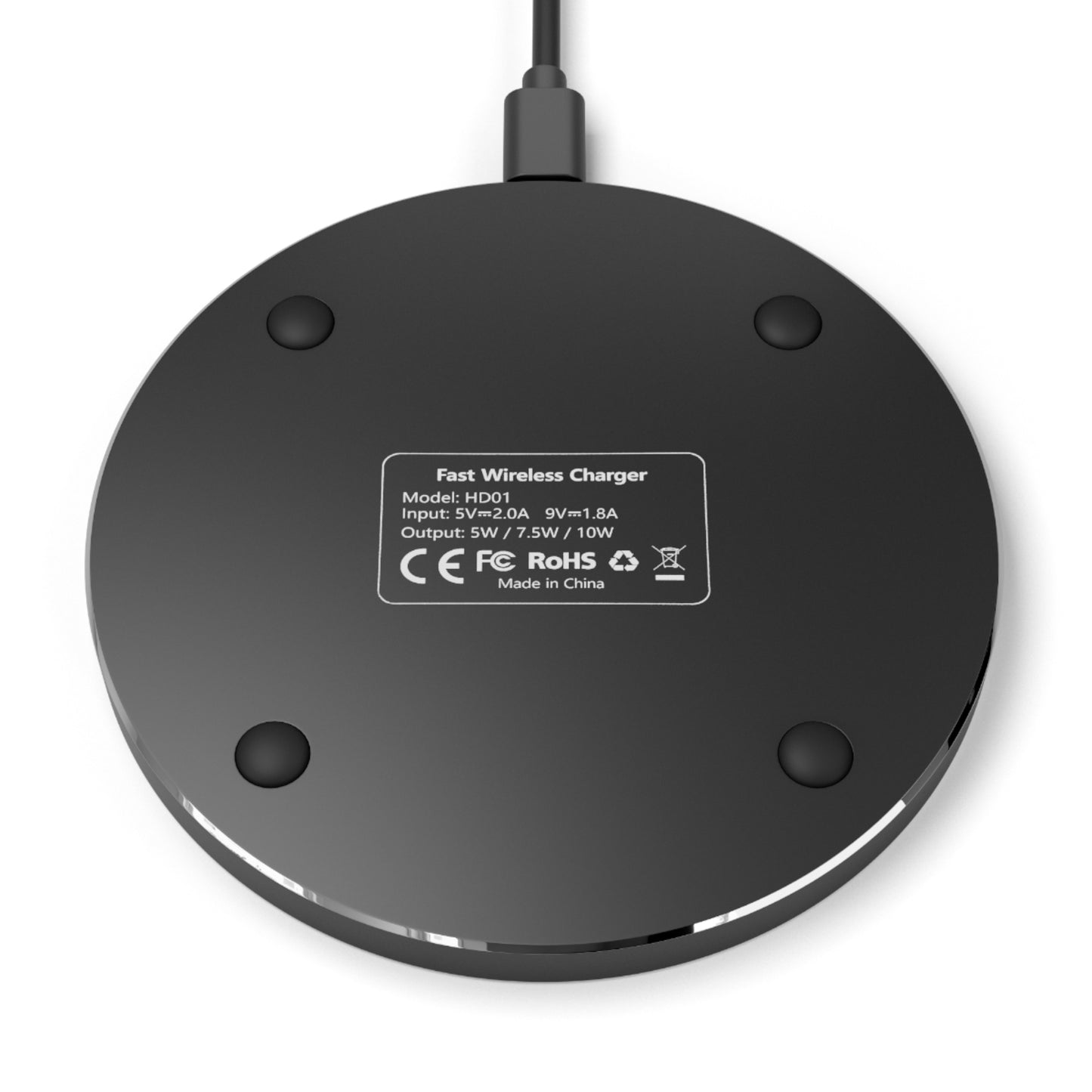 The Monsters 10W Qi Certified Fast Wireless Charging Pad