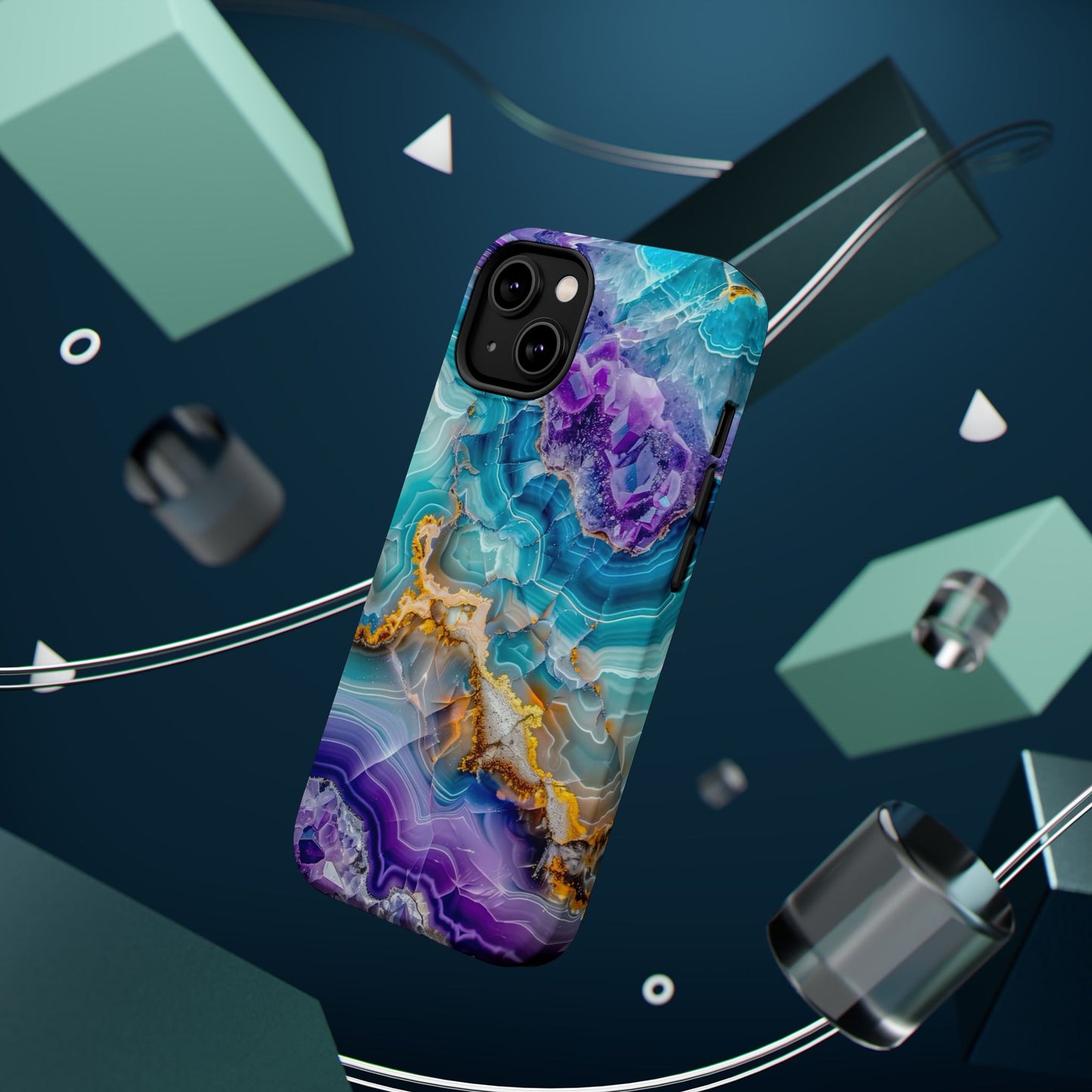 Turquoise Veil Magnetic Phone Case