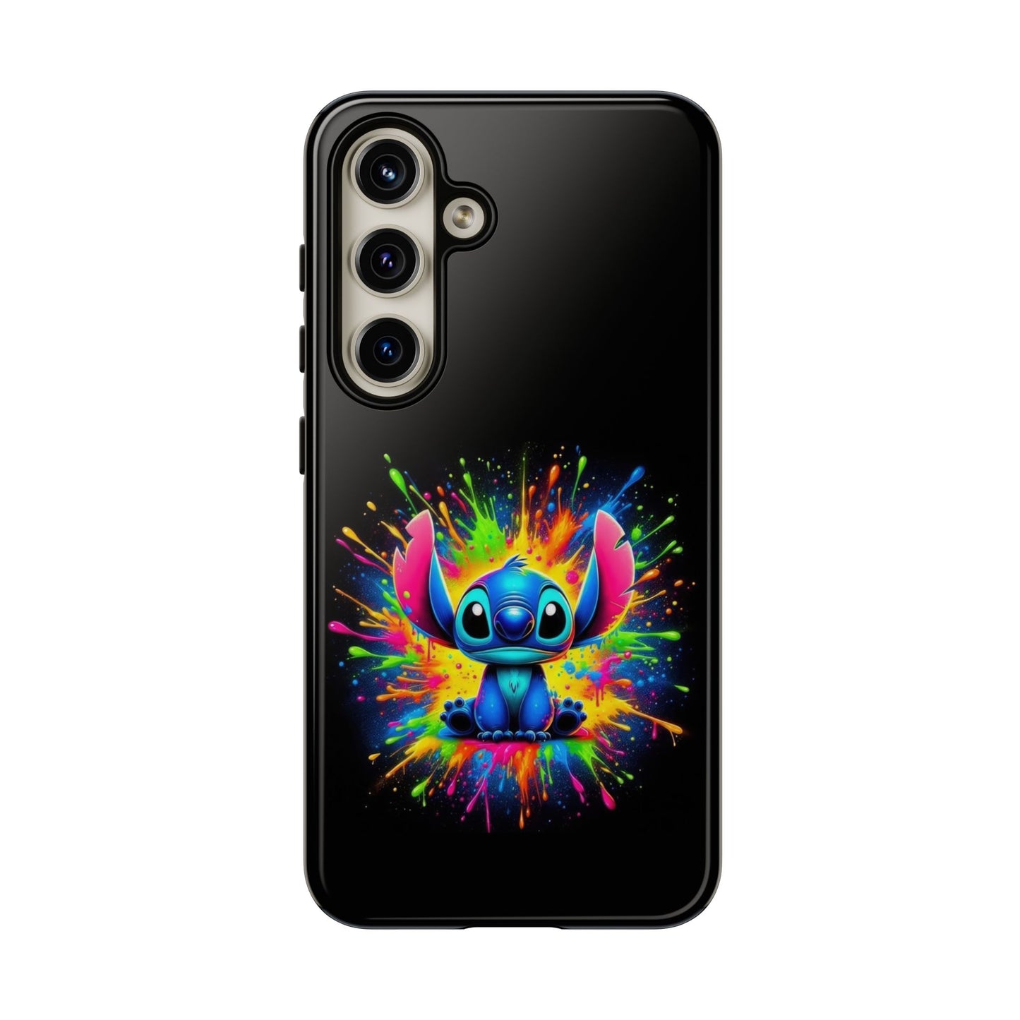 Colorful Samsung Cartoon Phone Cases, Stitch Phone Cover