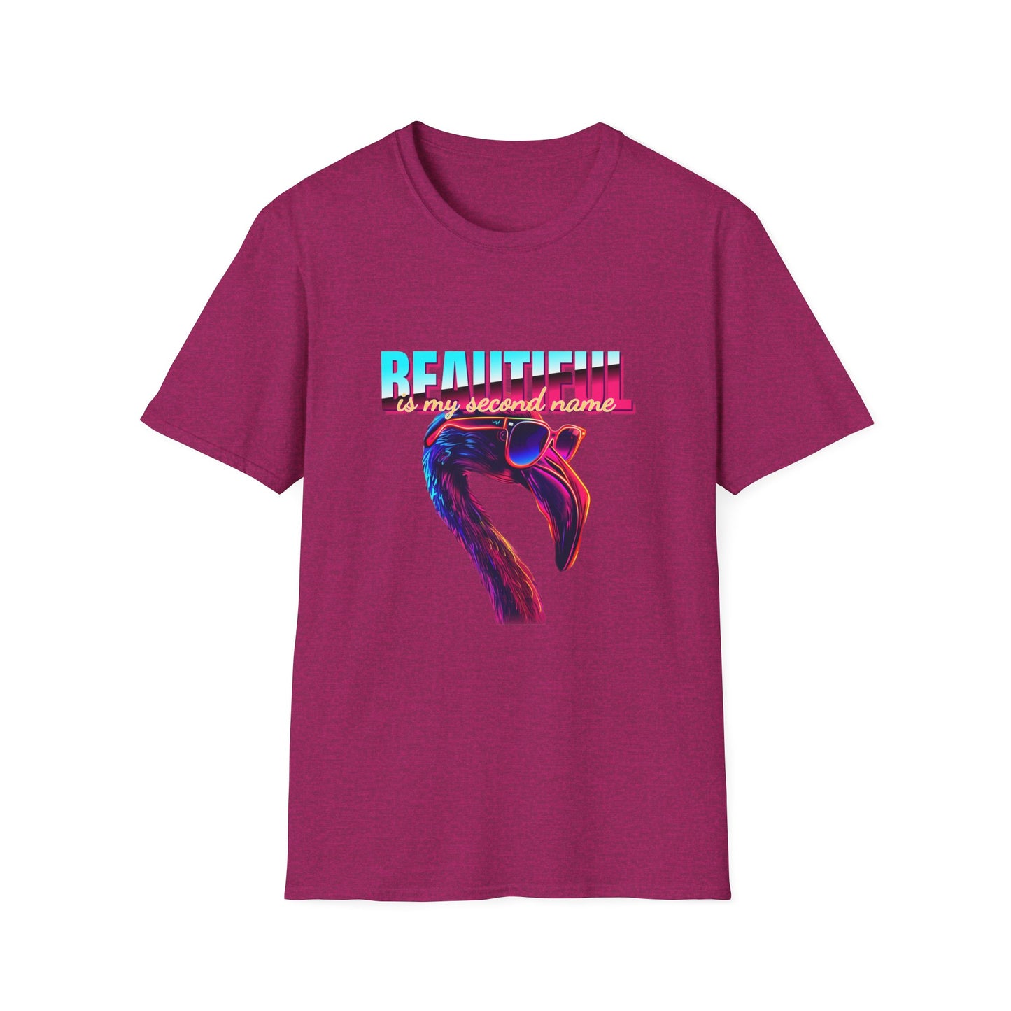 Beautiful Is My Second Name Unisex Softstyle T-Shirt