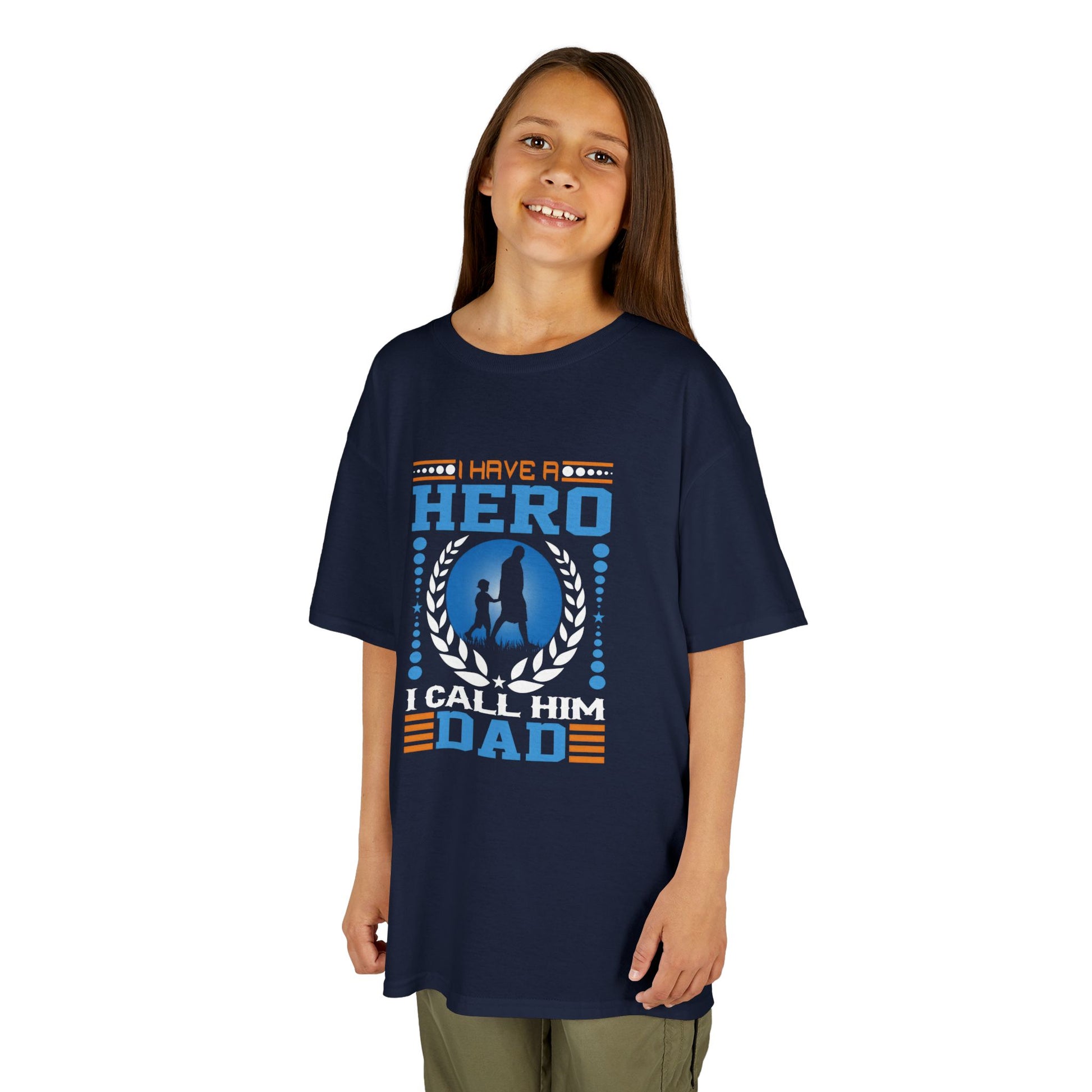 Kids Hero Dad Tee - Perfect for Father's Day Celebrations