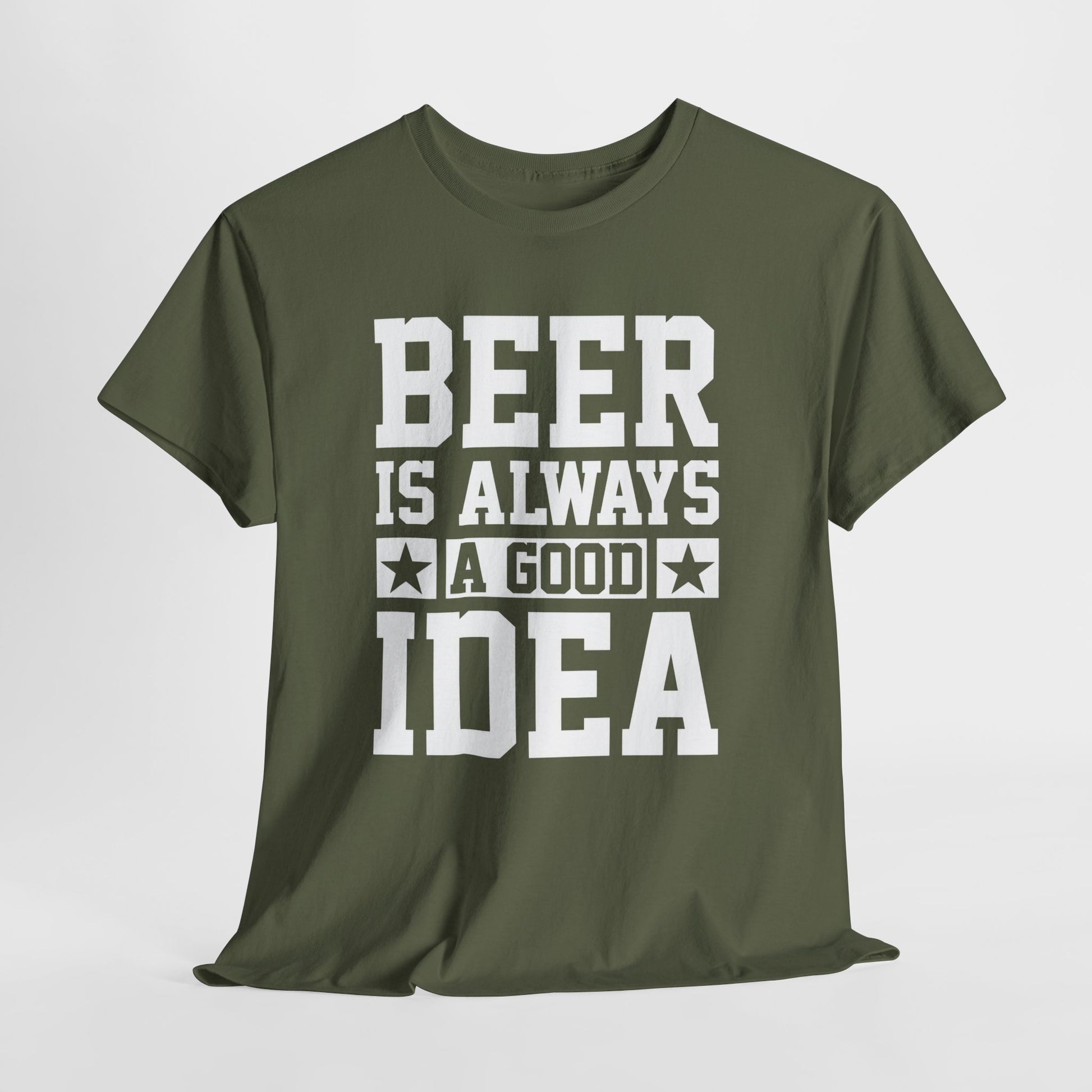 Beer is Always a Good Idea Unisex Heavy Cotton Tee