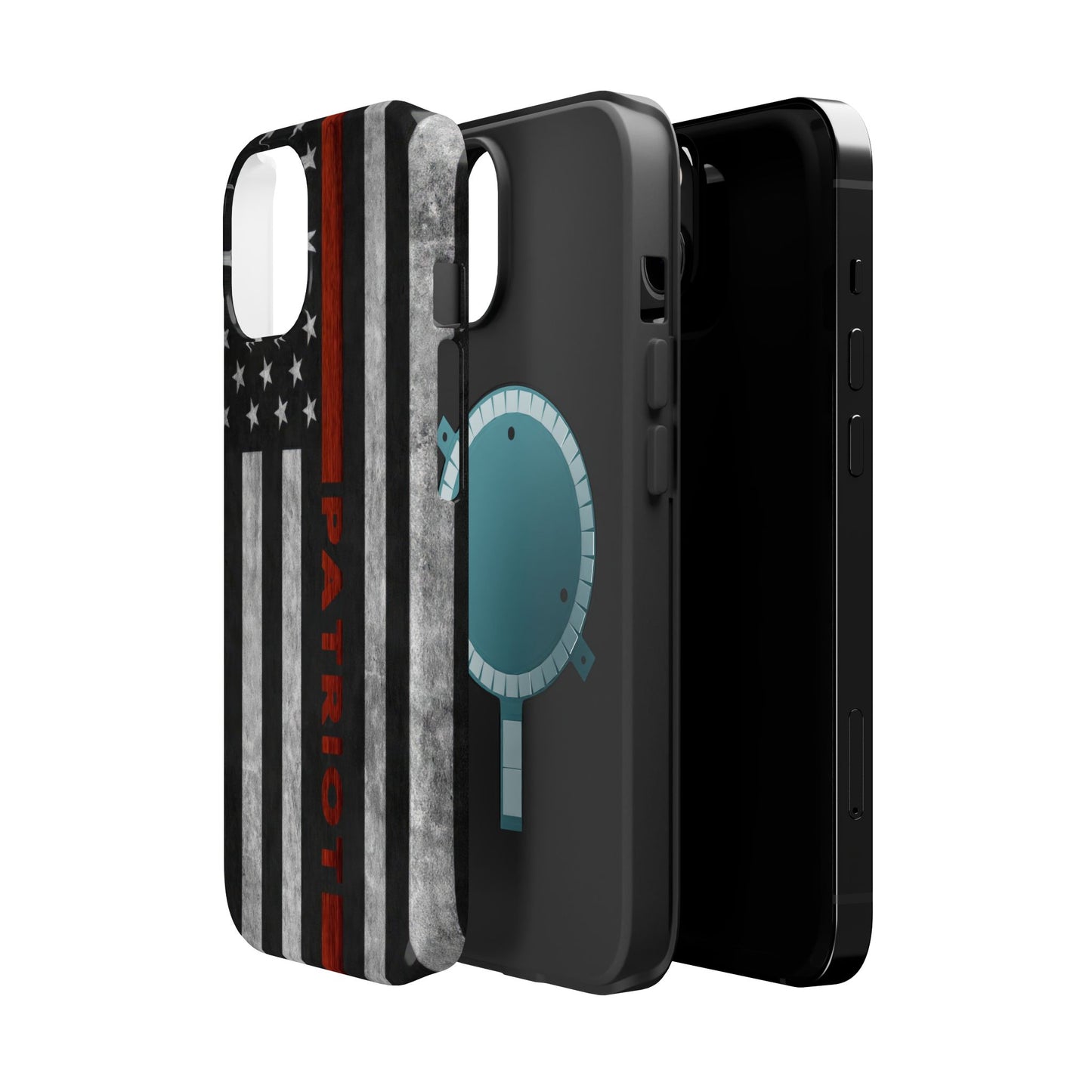 Red Line Magnetic Phone Cases, Firefighter Gift