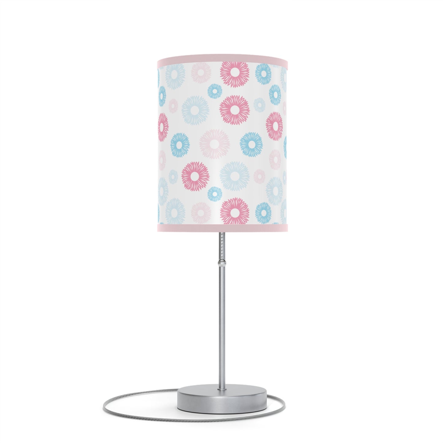 Floral Embrace Lamp on a Stand, US|CA plug / White