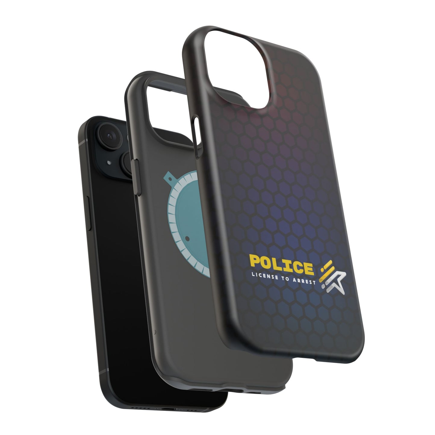 Police Magnetic iPhone Cases, License To Arrest