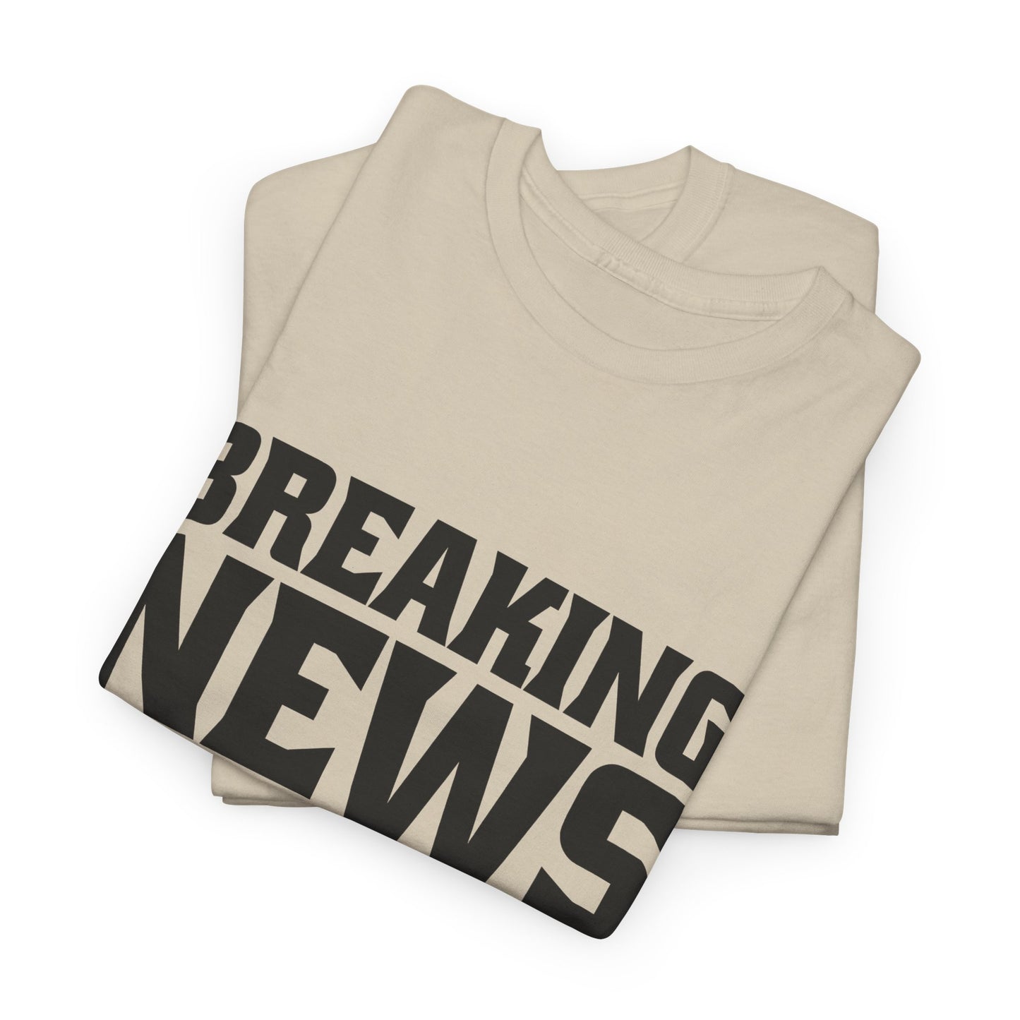 Breaking News Nobody Cares Unisex Cotton T-Shirt