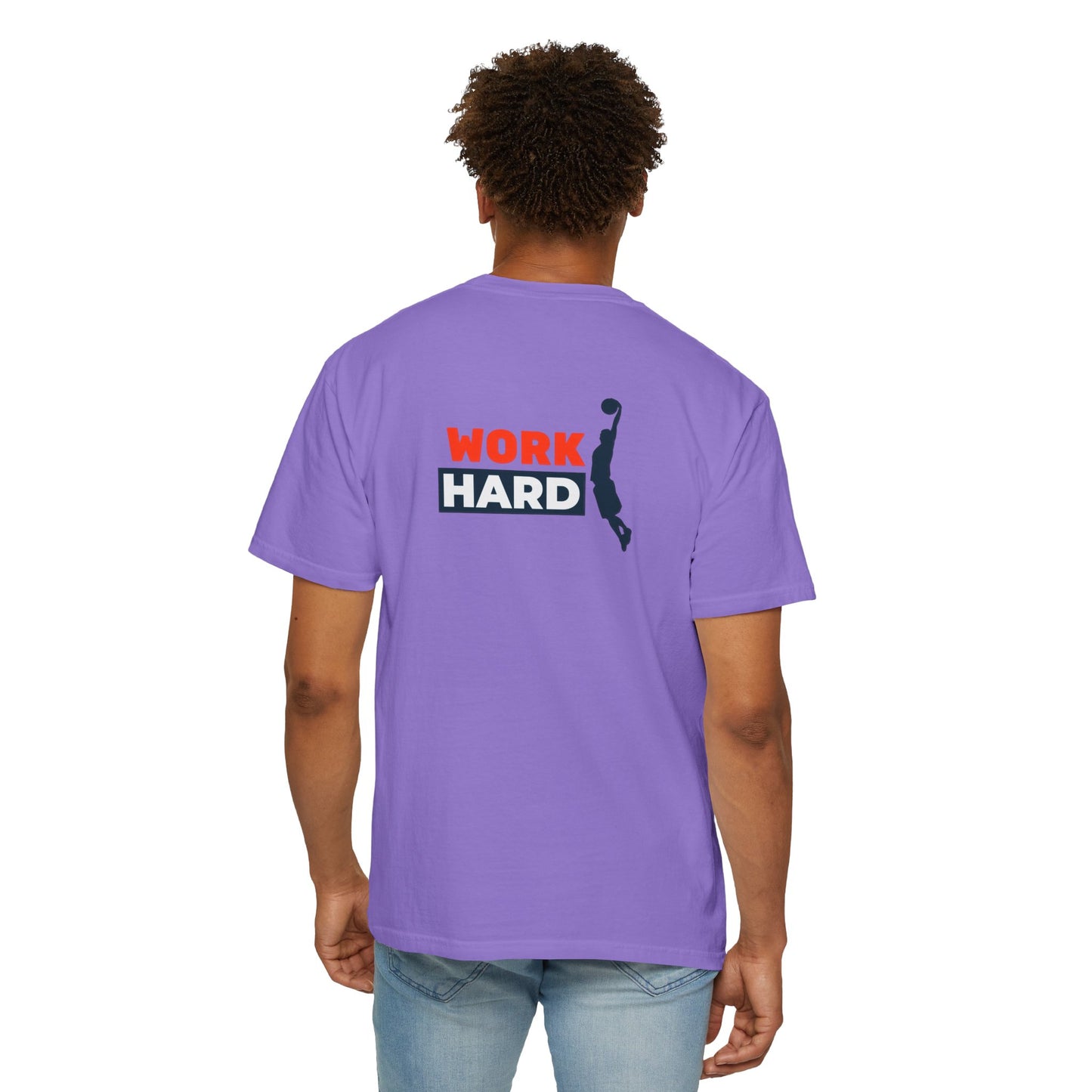 Work Hard Unisex Garment-Dyed T-shirt