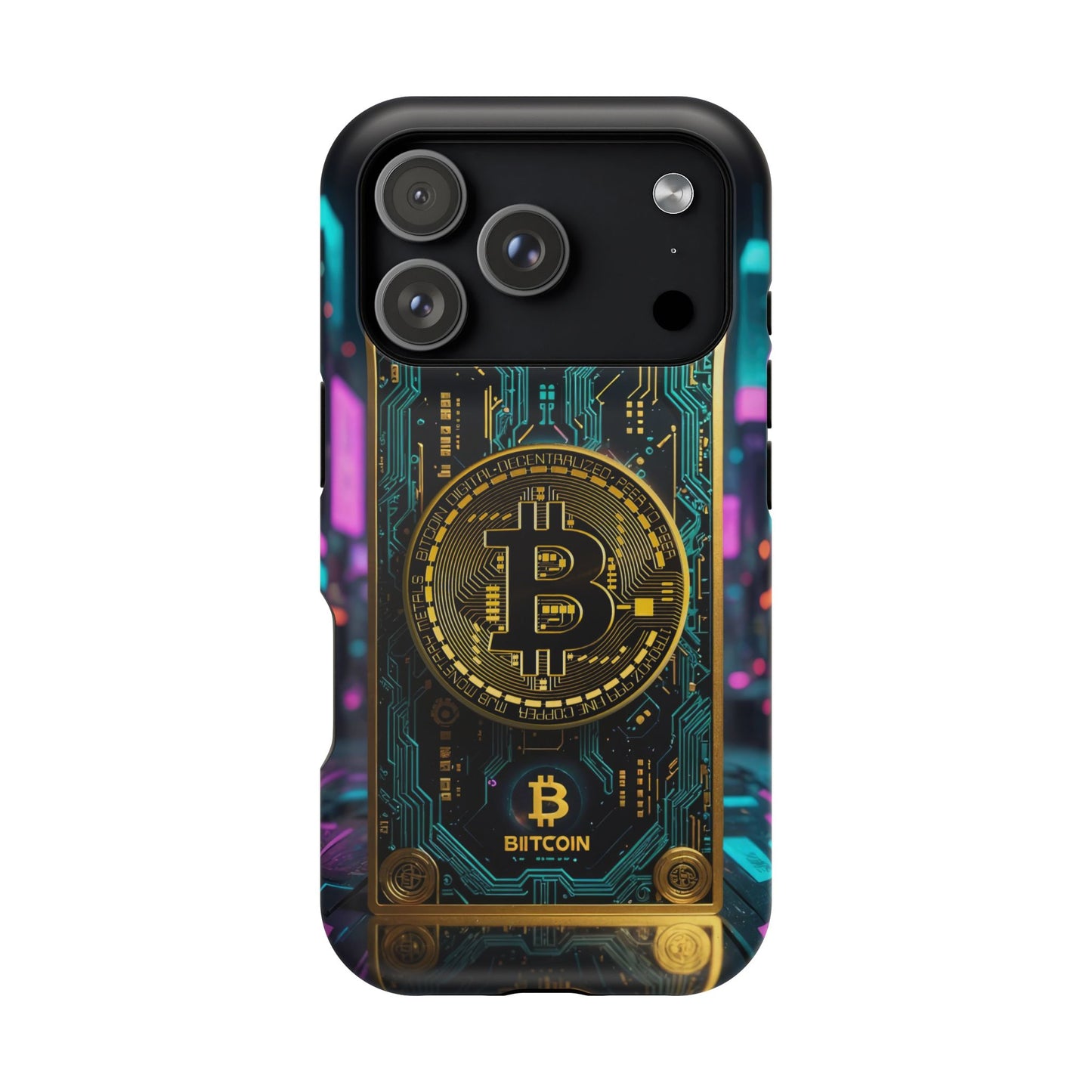 Bitcoin Magnetic Phone Case, Unique Phone Cover