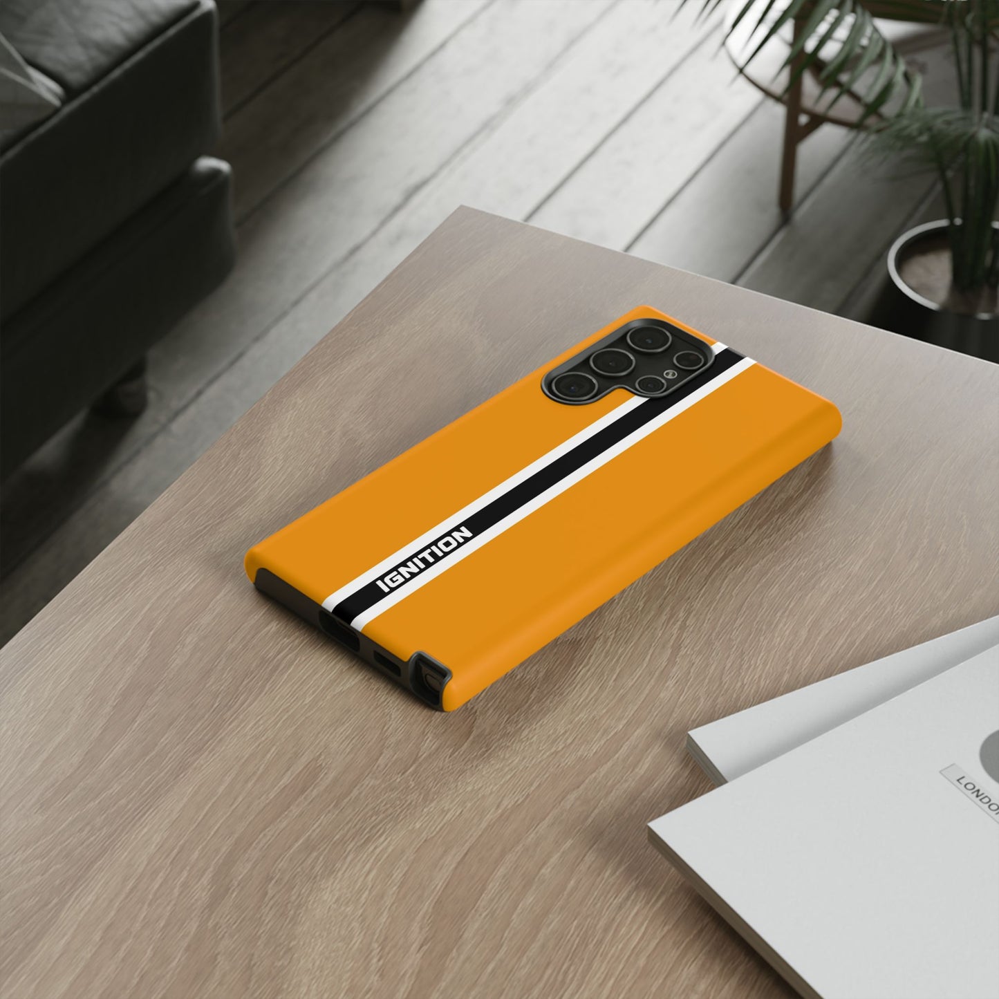 Ignition Tough Case, Racing Stripe Design