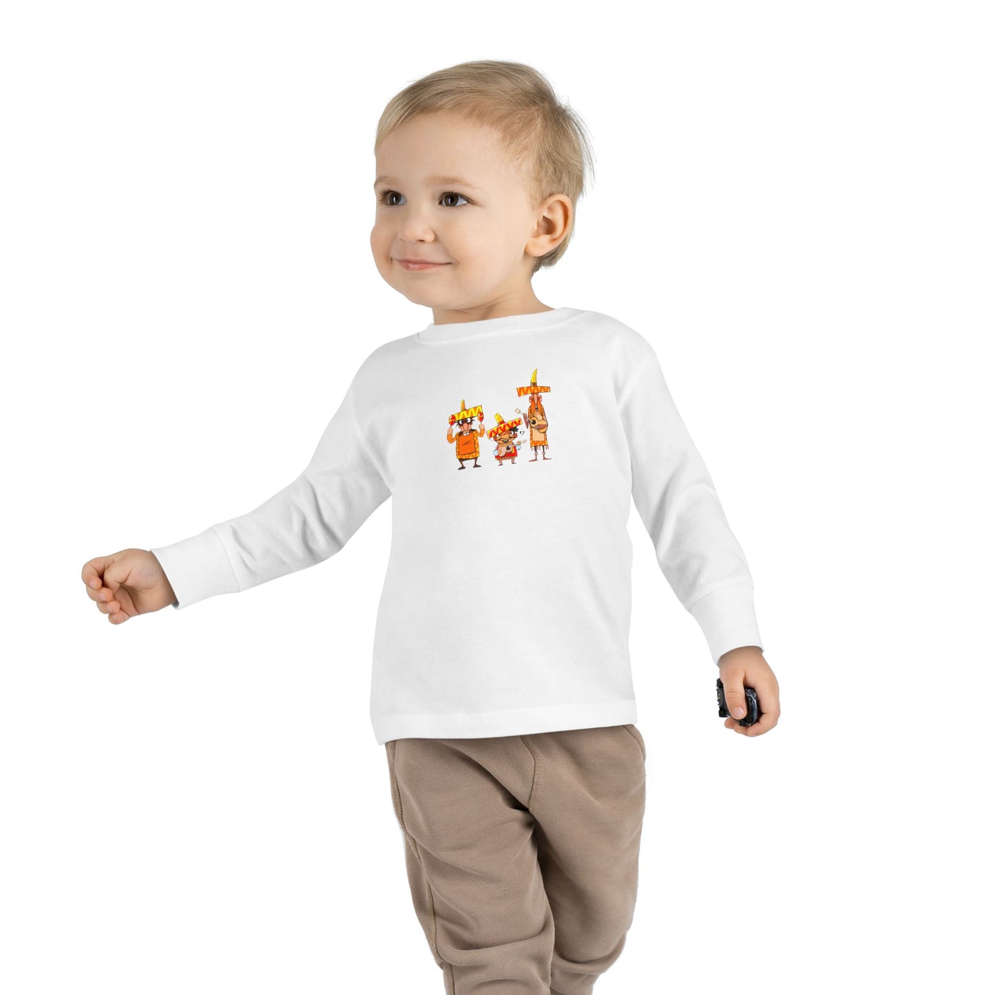 Mini Mariachi Toddler Long Sleeve Tee