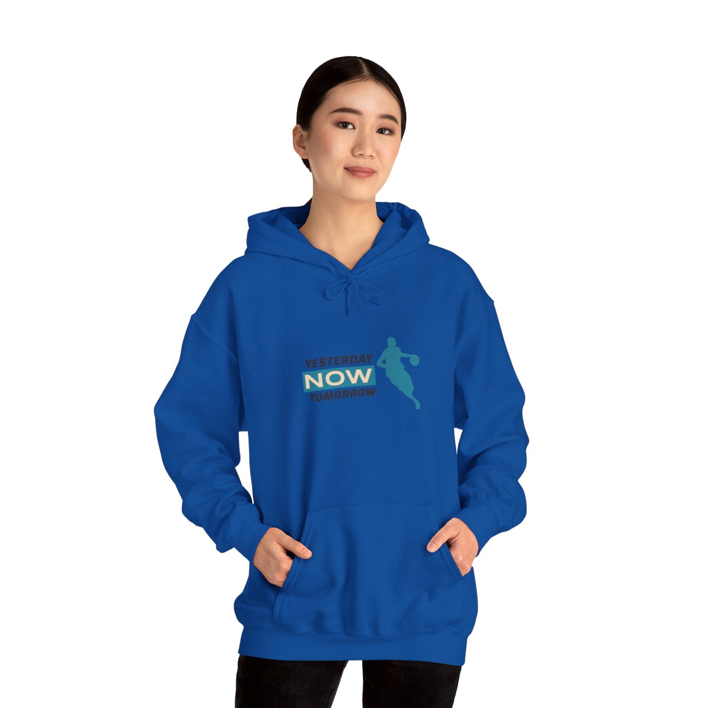 Yesterday Now Tomorrow Unisex Heavy Blend™ Hooded Sweatshirt