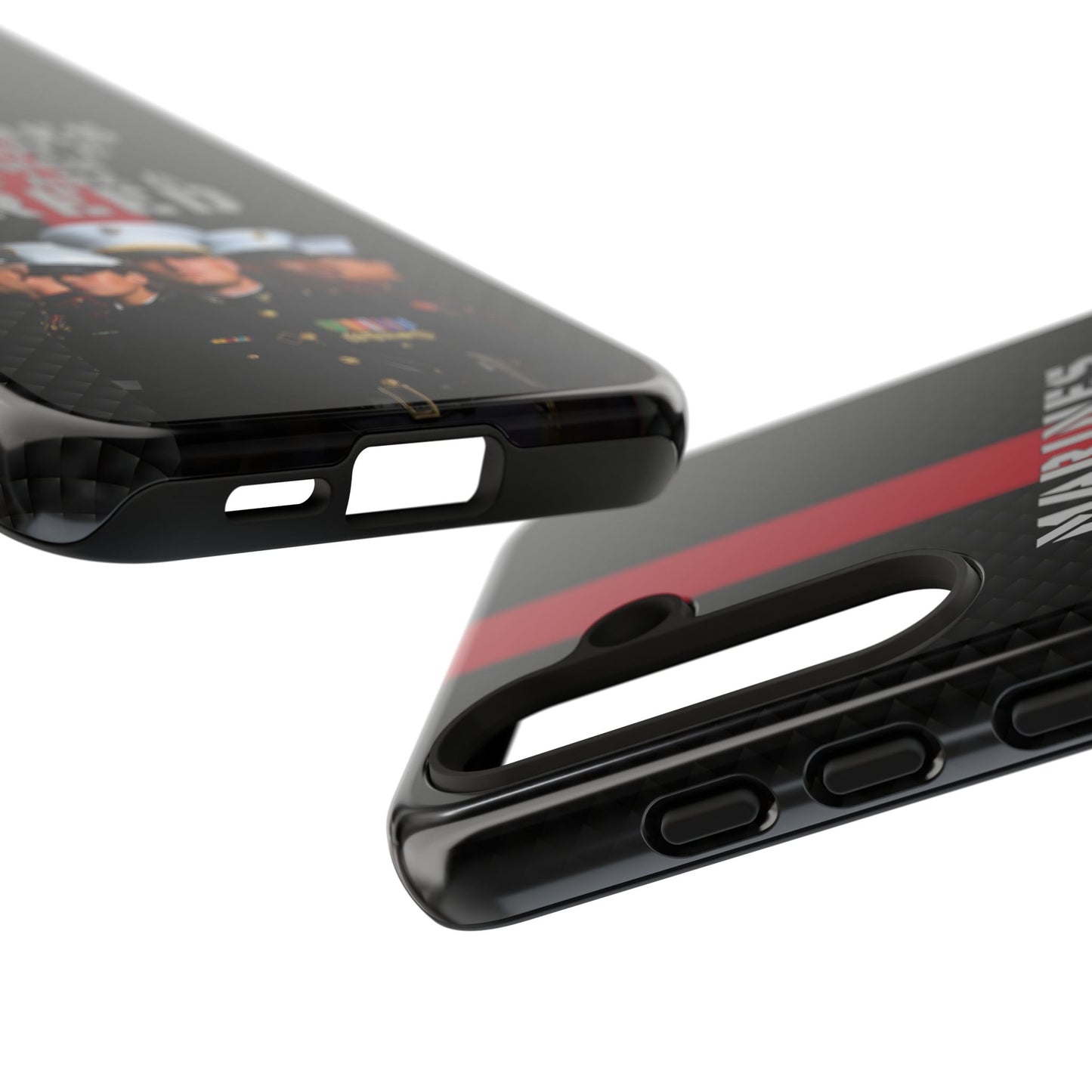 Marine Corps Samsung Tough Phone Case - Proud Military Supporter