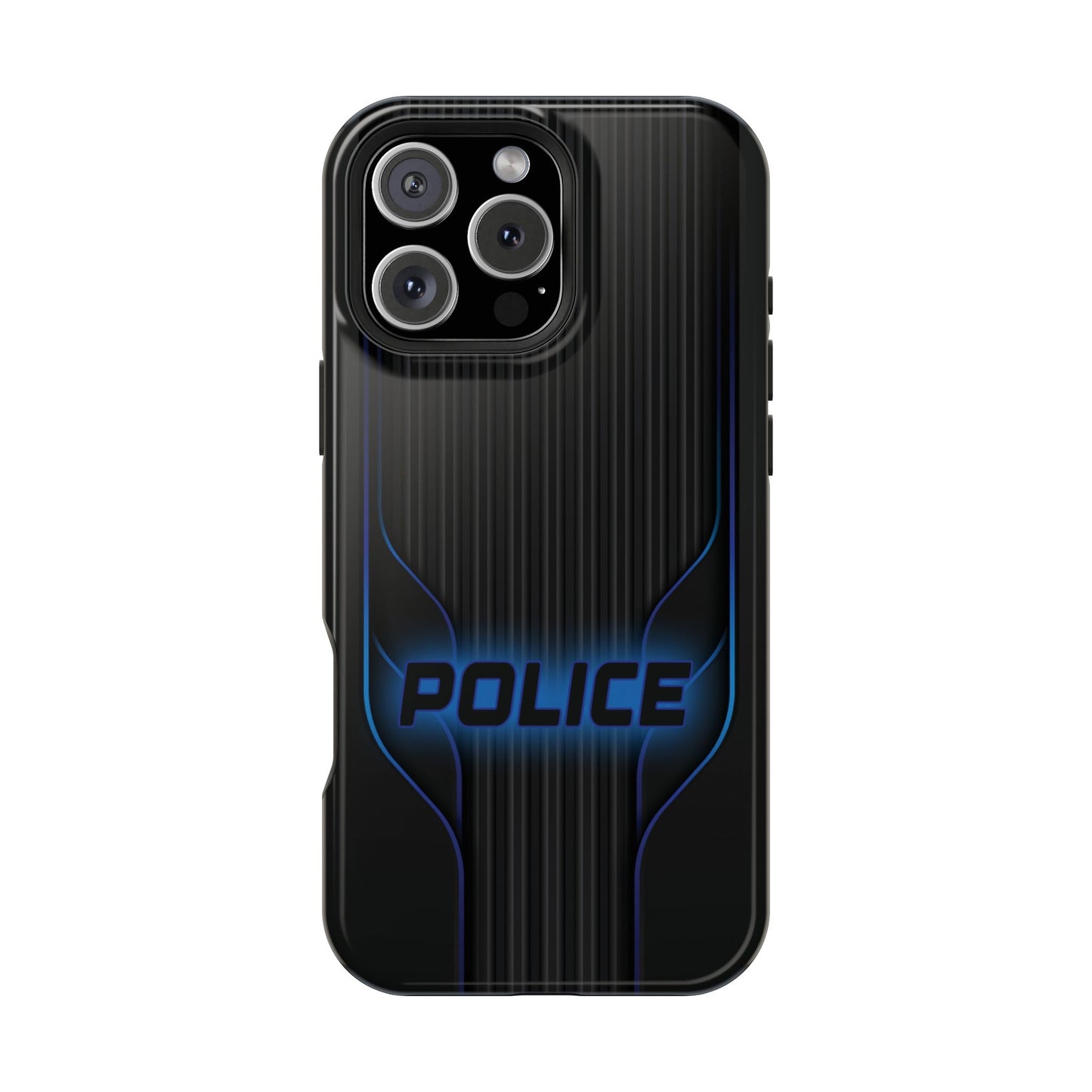 Police Magnetic Phone Cases, Blue Light