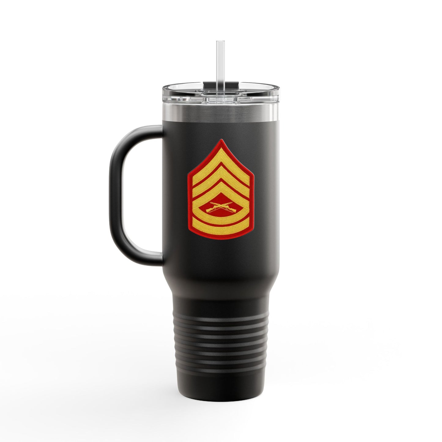 Custom Insulated Travel Mug, 40oz - Perfect for Military Fans, Ideal Gift for Veterans, Outdoor Adventure Essential, Durable