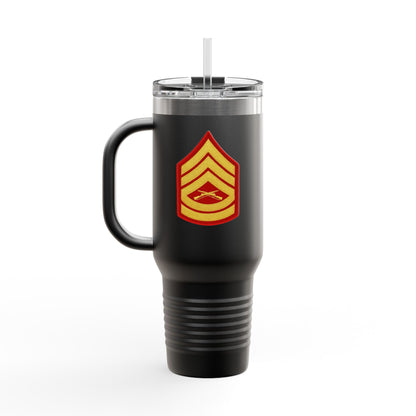 Custom Insulated Travel Mug, 40oz - Perfect for Military Fans, Ideal Gift for Veterans, Outdoor Adventure Essential, Durable