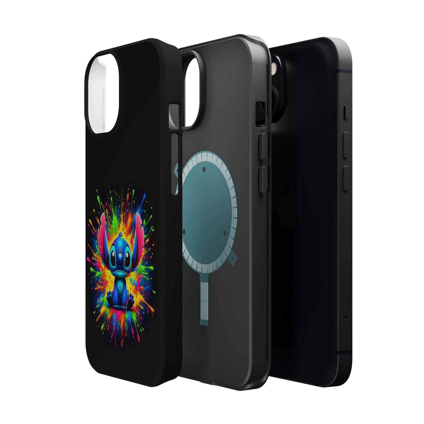 Colorful Cartoon Phone Case, Magnetic Tough Cover