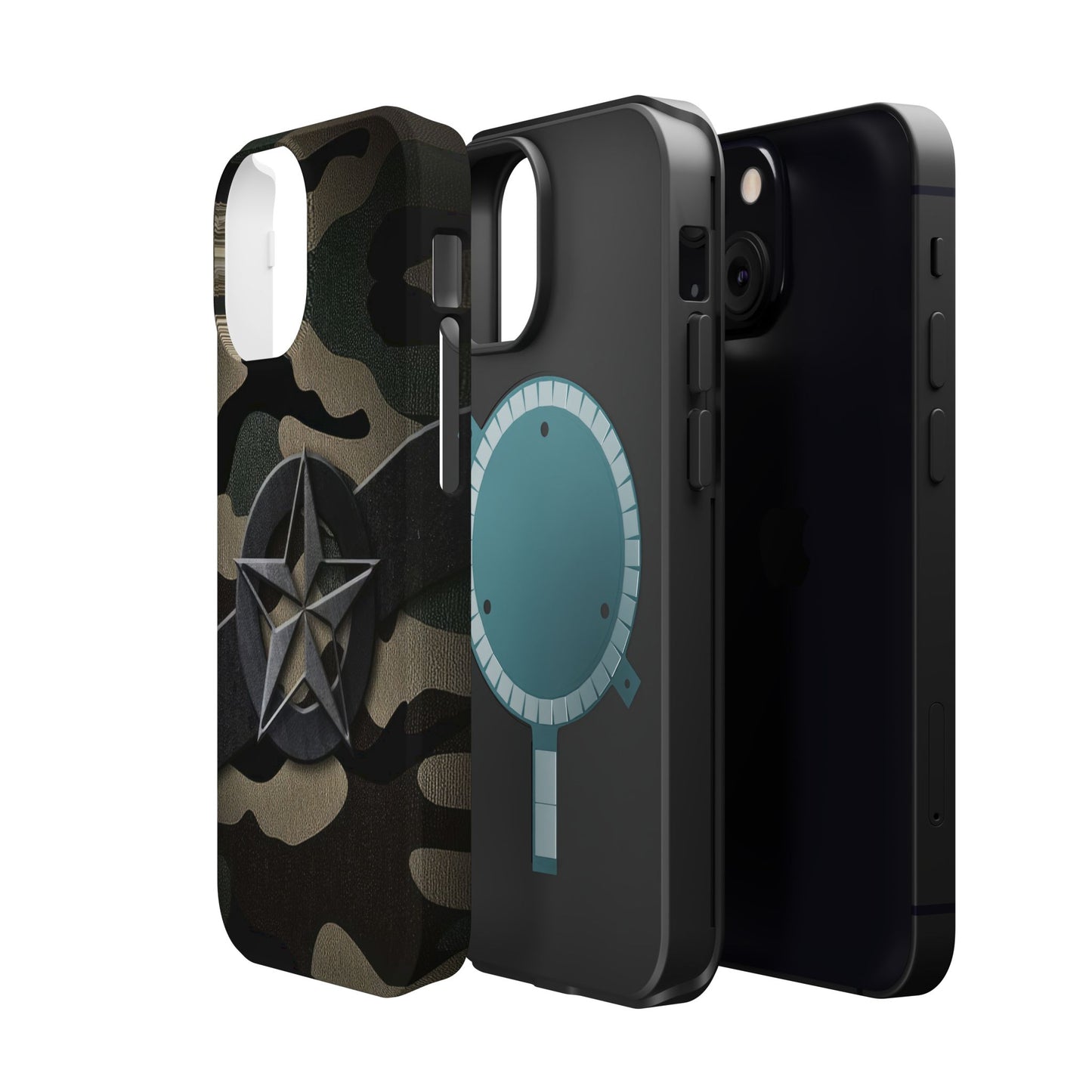Military Camouflage Magnetic Cases