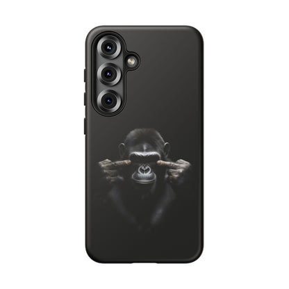 Edgy Gorilla Samsung  Phone Case - Funny Gift for Animal Lovers
