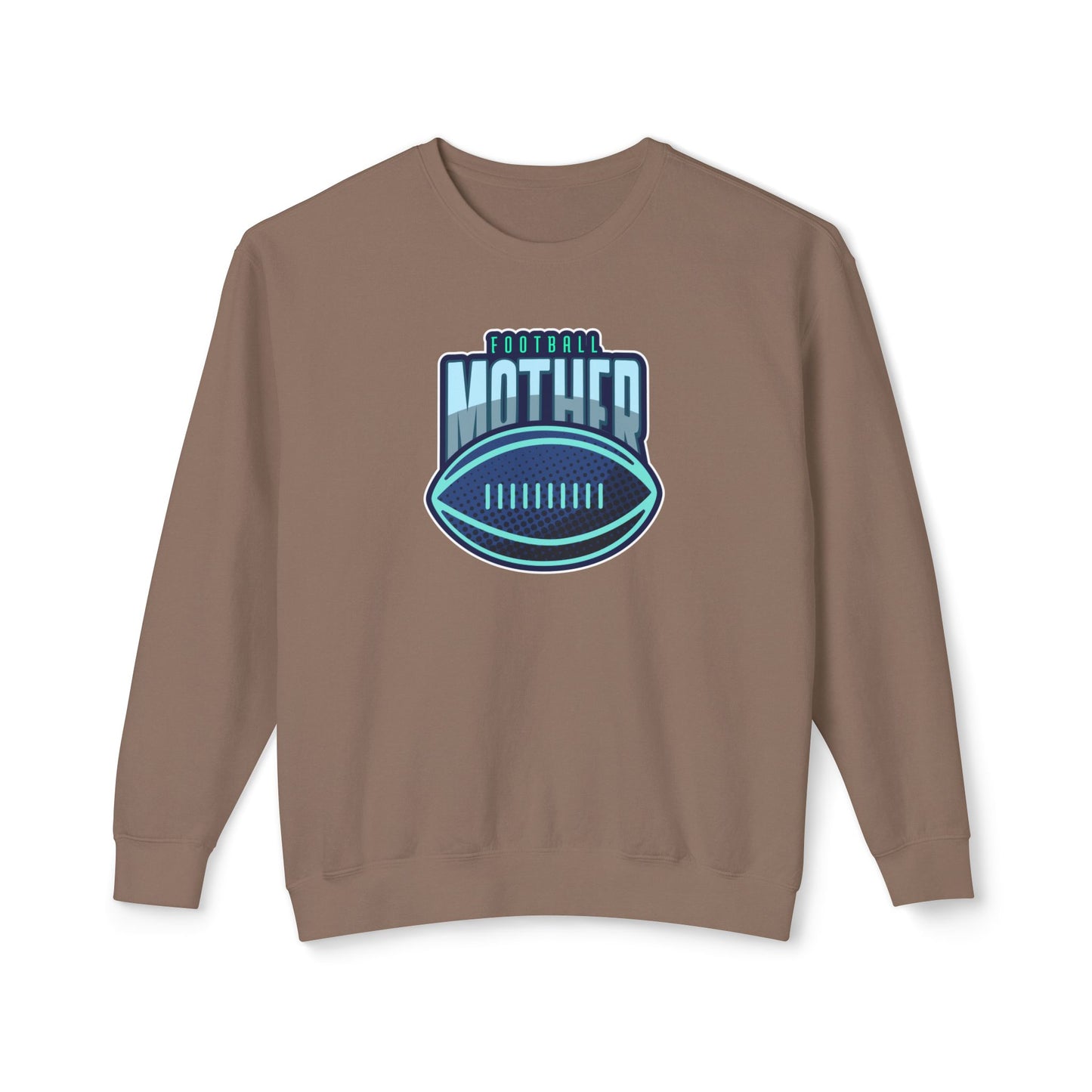 Football Mother Unisex Lightweight Crewneck Sweatshirt